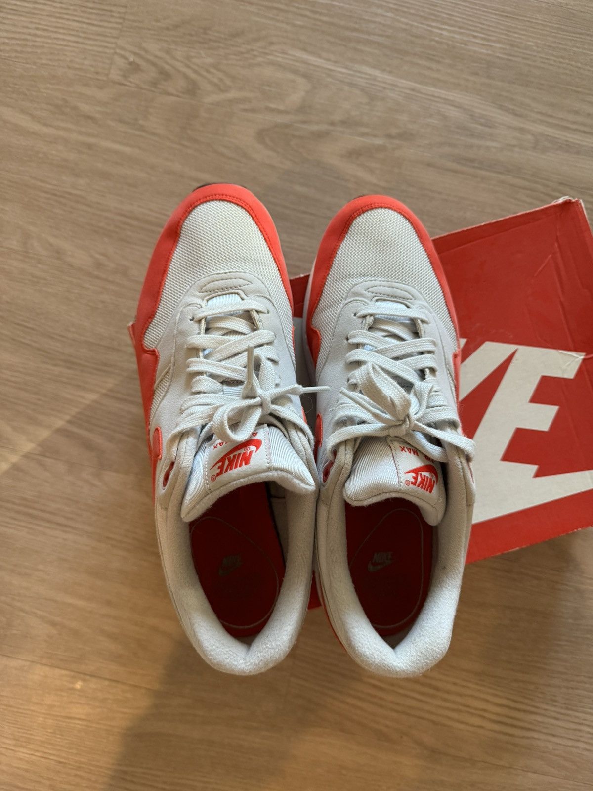 Nike Nike Air Max 1 Habanero Red 12W/10.5M Size US 10.5 / EU 43-44 - 5 Thumbnail