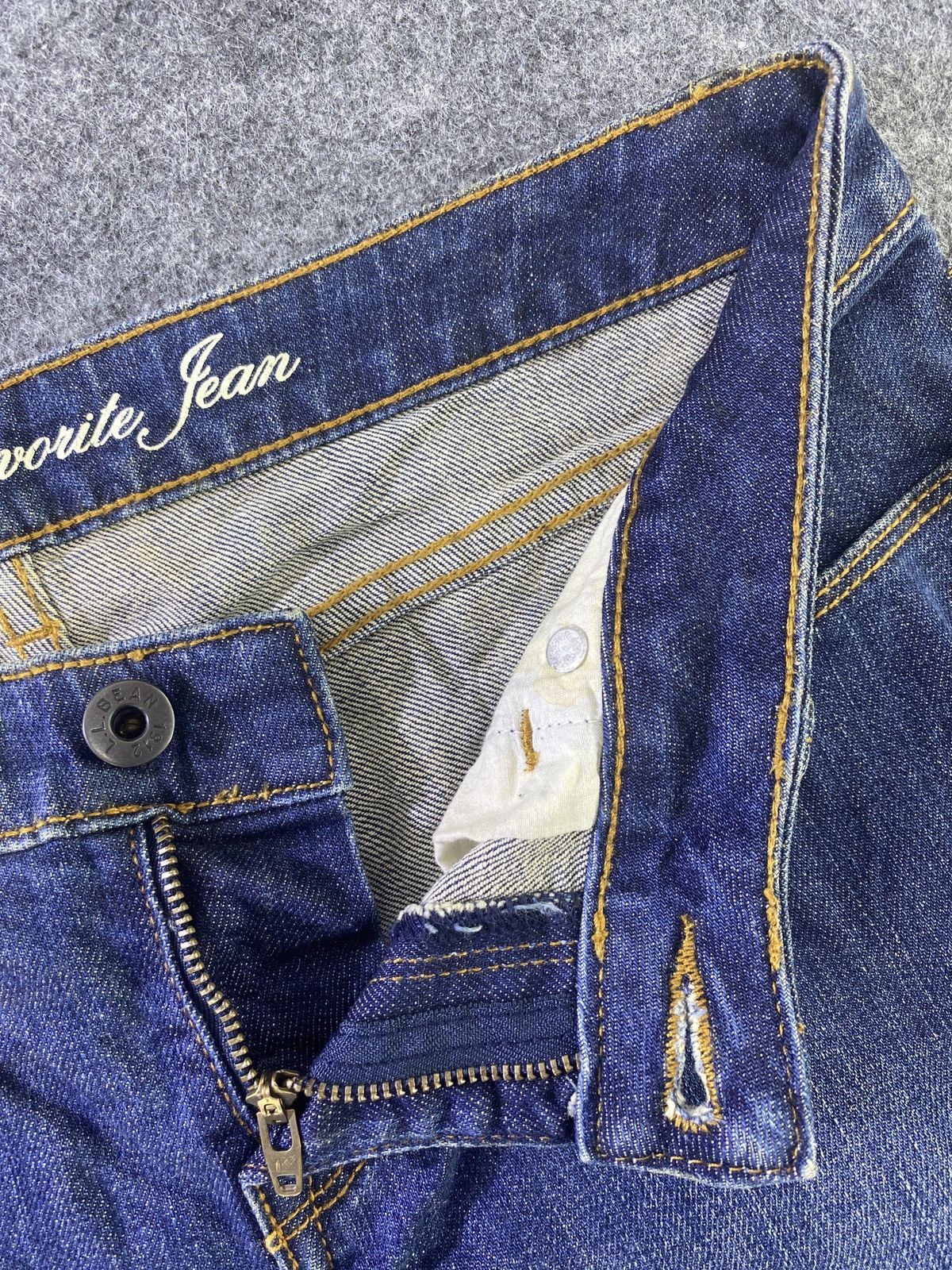 Japanese Brand × Jean × L.L. Bean L.L. Bean Blue Wash Denim - J943 Size 30" / US 8 / IT 44 - 5 Thumbnail