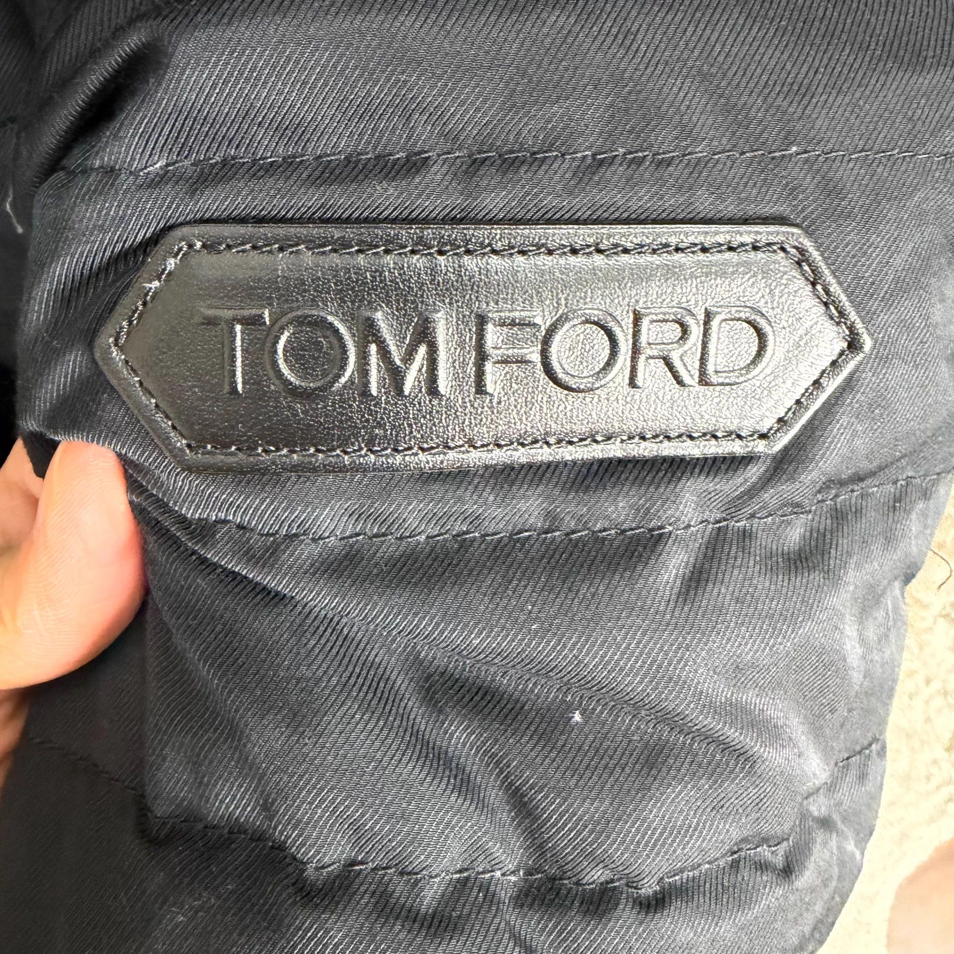 Tom Ford Tom Ford Runway Fur & Leather Down Jacket 54 Like New Size US L / EU 52-54 / 3 - 7 Thumbnail
