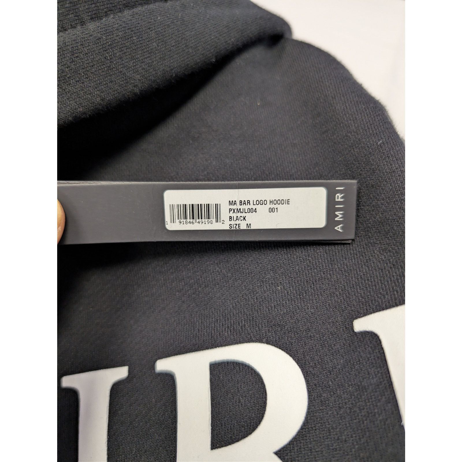 Amiri o1rshd1 Q:2 / MA Bar Logo Hoodie in Black Size US M / EU 48-50 / 2 - 21 Thumbnail