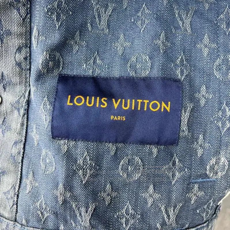 Louis Vuitton Louis Vuitton Blue Denim Jacket for Men . Size US XL / EU 56 / 4 - 3 Thumbnail