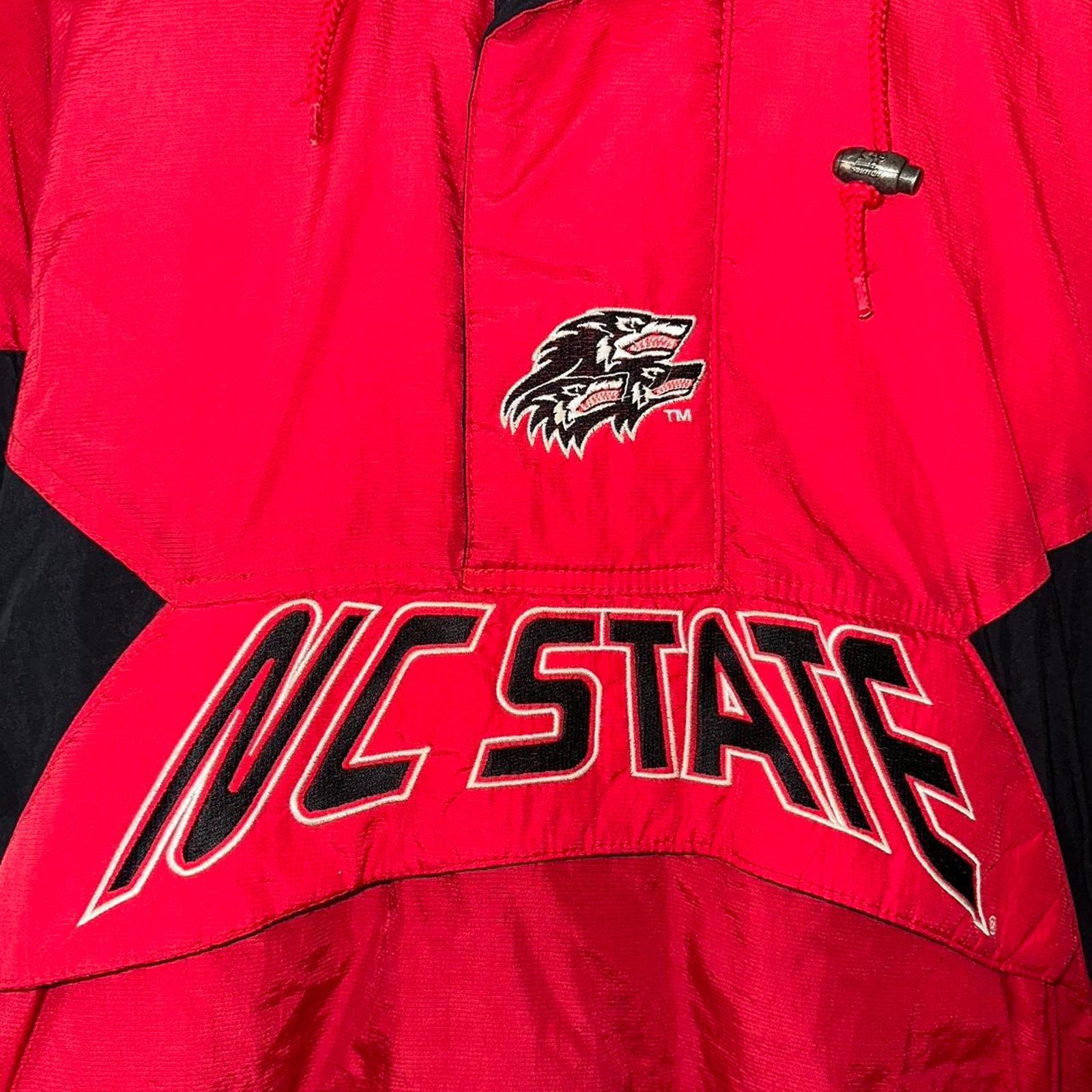 Starter × Vintage RARE Vintage NC State Wolfpack Starter Jacket size L Size US L / EU 52-54 / 3 - 3 Thumbnail