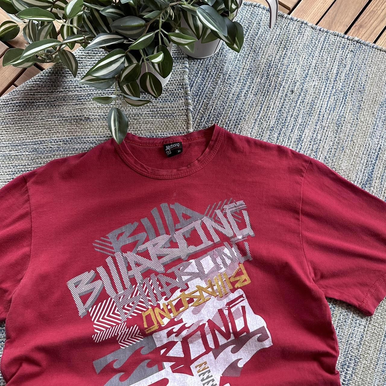 Billabong Vintage Y2K Billabong Surfwear Big Logo Tee T-shirt Size US XL / EU 56 / 4 - 3 Thumbnail