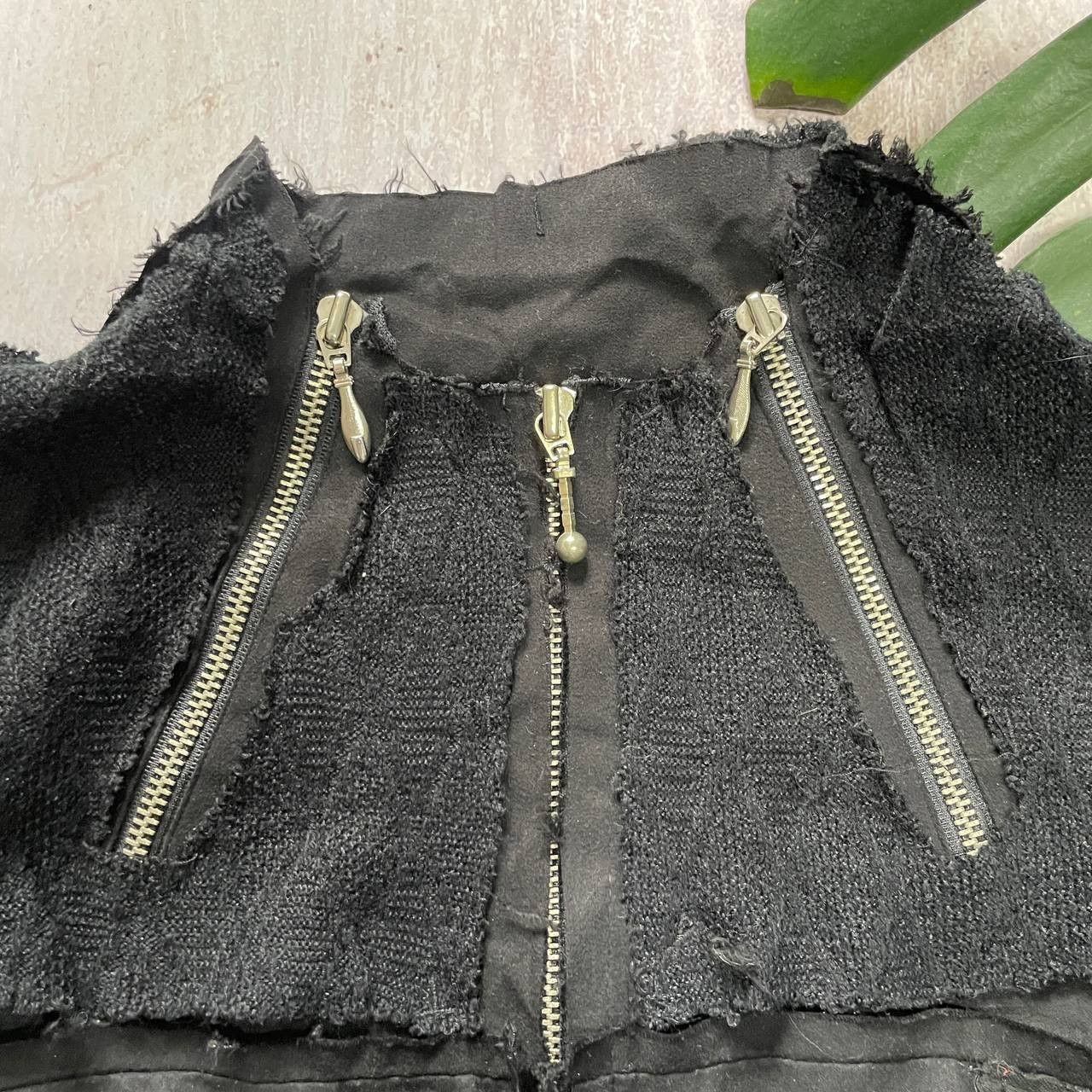 If Six Was Nine × Vintage VINTAGE Y2K MAD PUNKS VERY RARE ZIP SWEATER HYPE VAMP Size US L / EU 52-54 / 3 - 5 Thumbnail