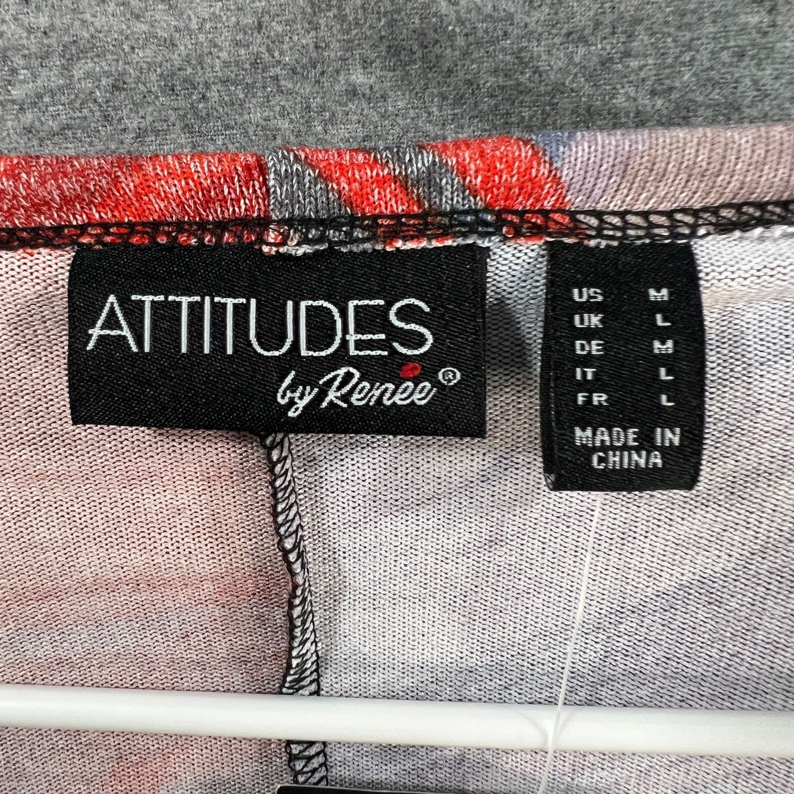 Other Attitudes by Renee Global Illusions Casknit Cocoon Cardiga Size M / US 6-8 / IT 42-44 - 3 Thumbnail