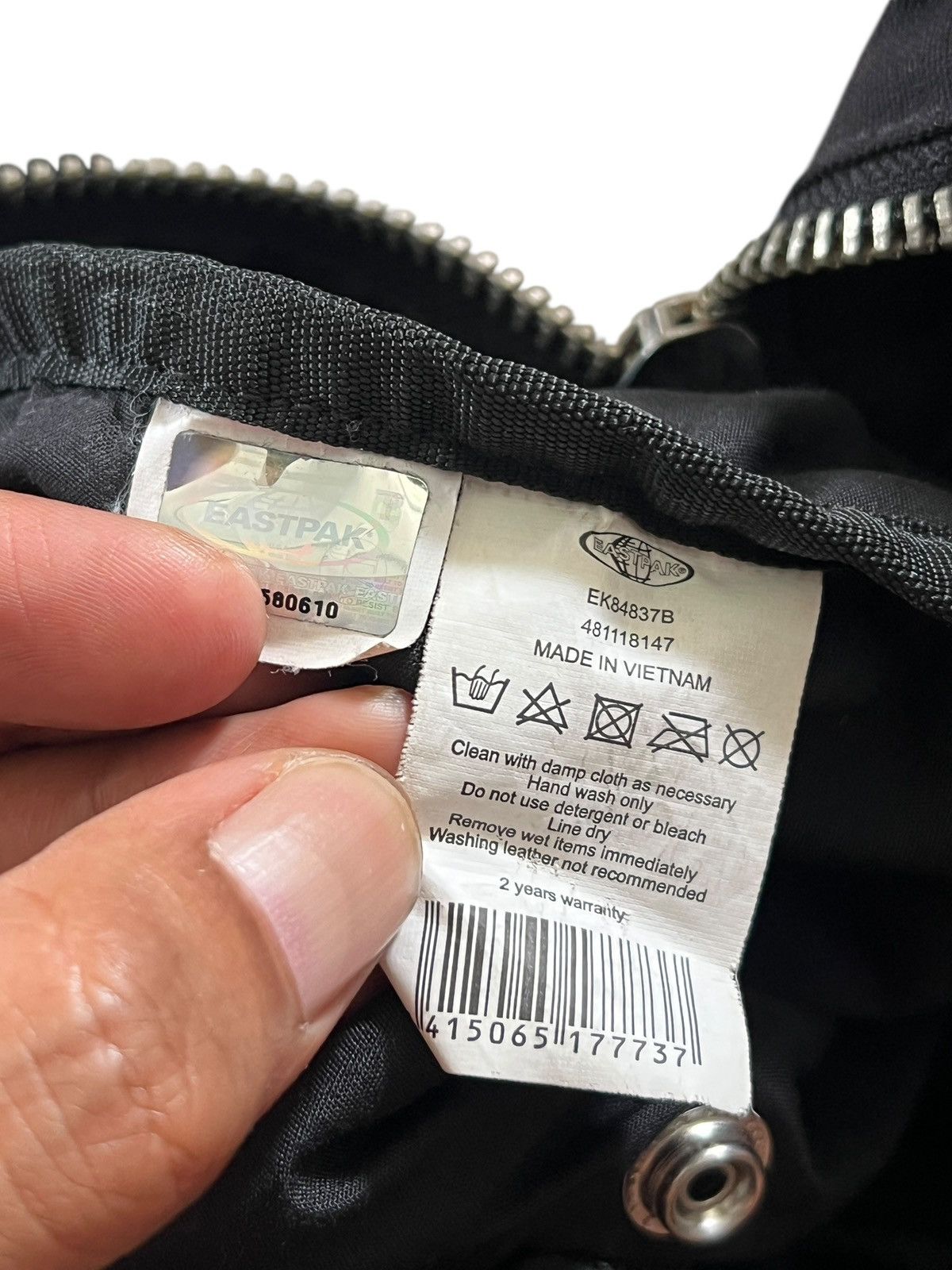 Eastpak × Kris Van Assche Eastpak x Kris Van Assche 2-Way Big Boston Bag Size ONE SIZE - 13 Thumbnail