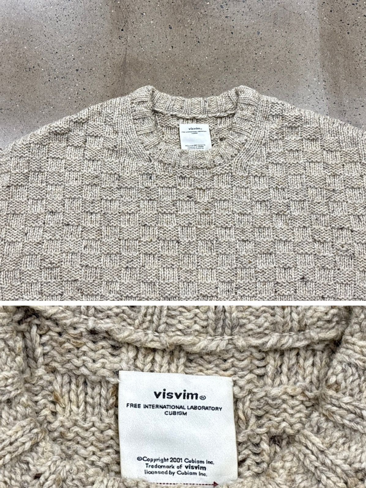 Visvim VISVIM 22AW AMPLUS CREW KNIT Size US L / EU 52-54 / 3 - 4 Thumbnail