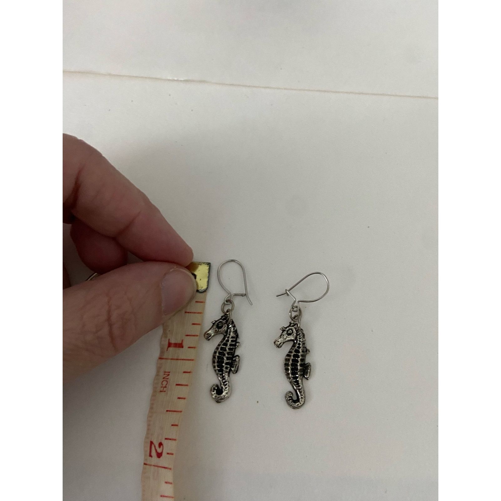 Other seahorse earrings silver tone Size ONE SIZE - 3 Thumbnail