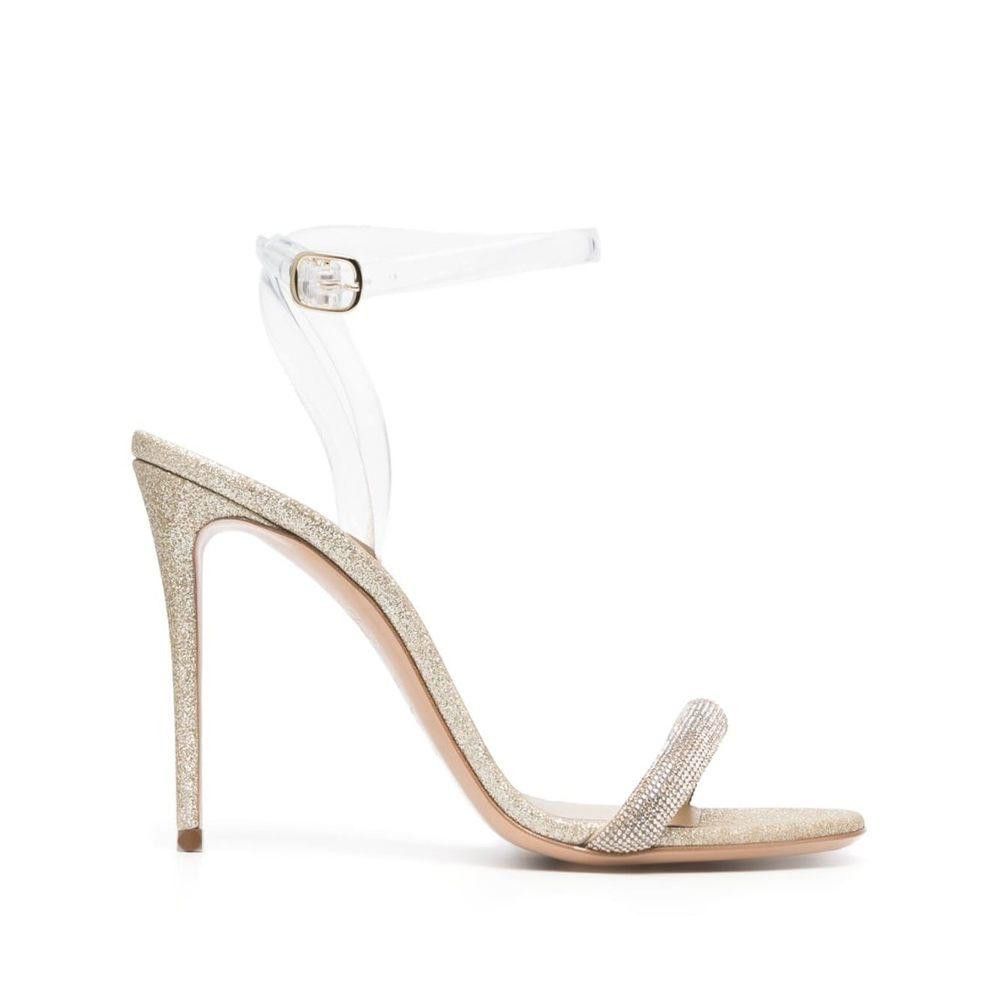 CASADEI HOLLY LEATHER SANDALS SIZE 38.5