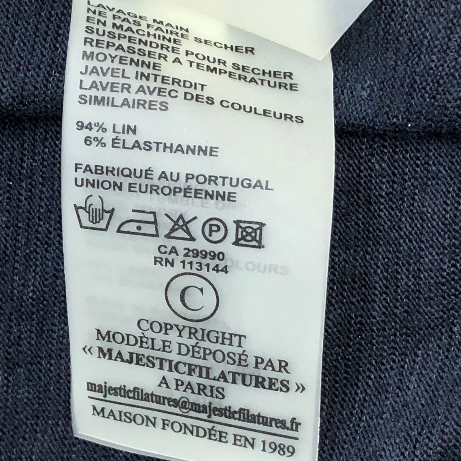 MAJESTIC FILATURES Majestic Filatures Sz 4 (XL) Blazer Open Front Linen Stretch Size L / US 10 / IT 46 - 17 Thumbnail