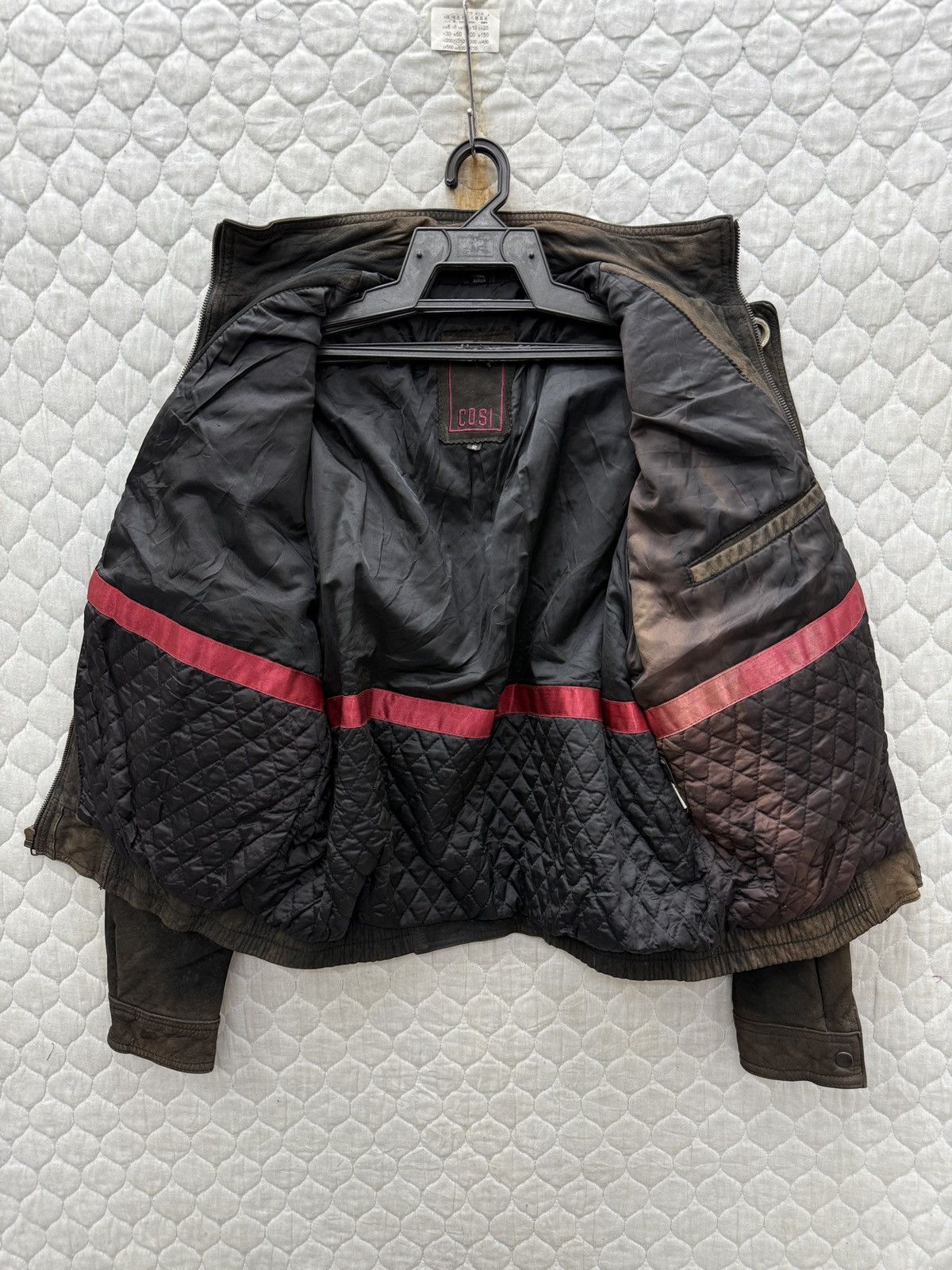 Genuine Leather 🔥🔥🔥ARCHIVE VINTAGE COSI LEATHER SUNFADED JACKET Size US M / EU 48-50 / 2 - 7 Thumbnail