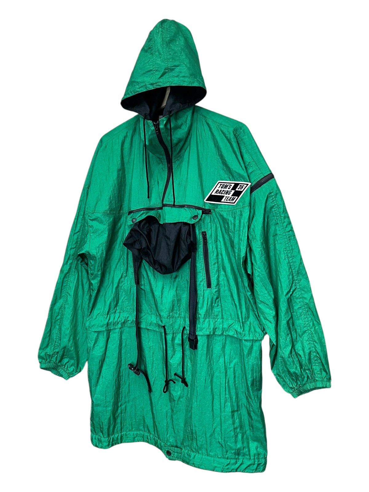 Formula 1 🇯🇵RARE🔥90’s TOM’S RACING Pocketable PouchBag Hoodie Parka Size US L / EU 52-54 / 3 - 5 Thumbnail