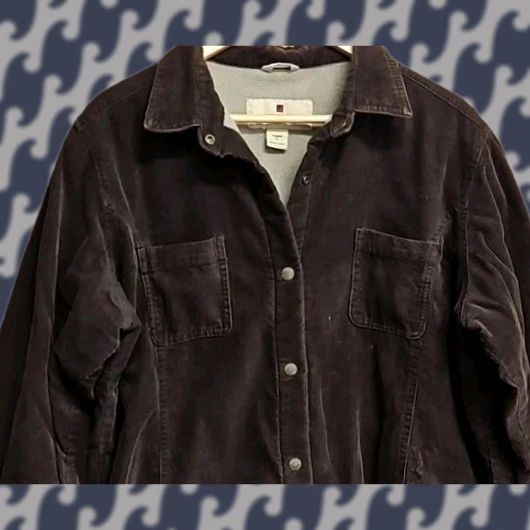 Vintage VINTAGE? No — Woolrich Women's XL Barn Jacket Brown Espresso Sherpa Lined Canvas Coat Coat? Size XL / US 12-14 / IT 48-50 - 1 Thumbnail