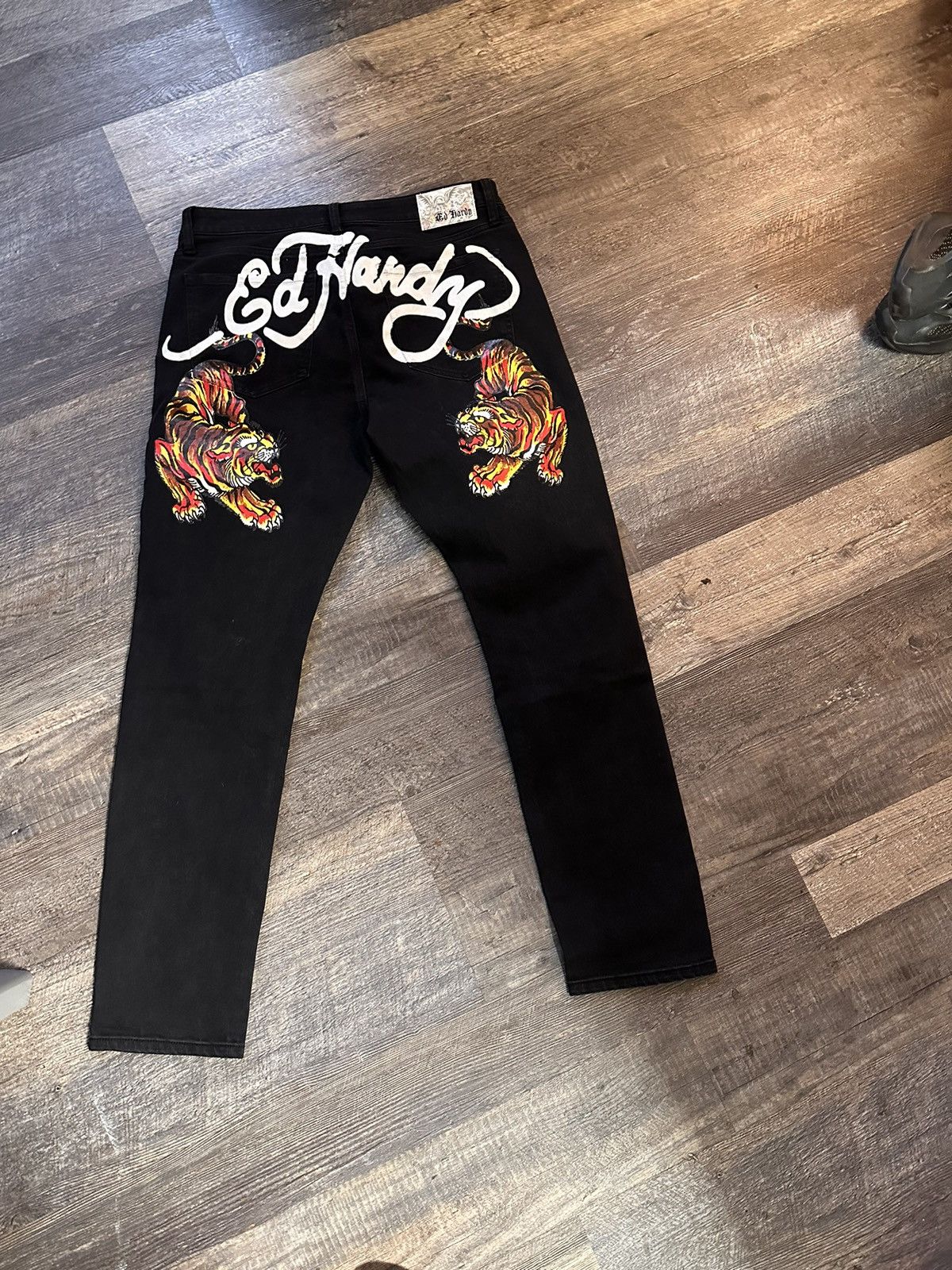 Ed Hardy Ed Hardy Black Denim Size US 34 / EU 50 - 1 Thumbnail