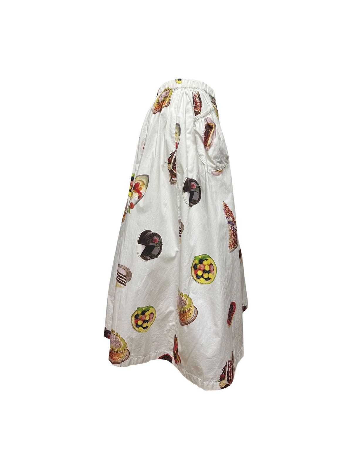 Junya Watanabe JUNYA WATANABE S/S 2001 Sweet Cake Dessert Print Midi Skirt Size 27" / US 4 / IT 40 - 3 Thumbnail