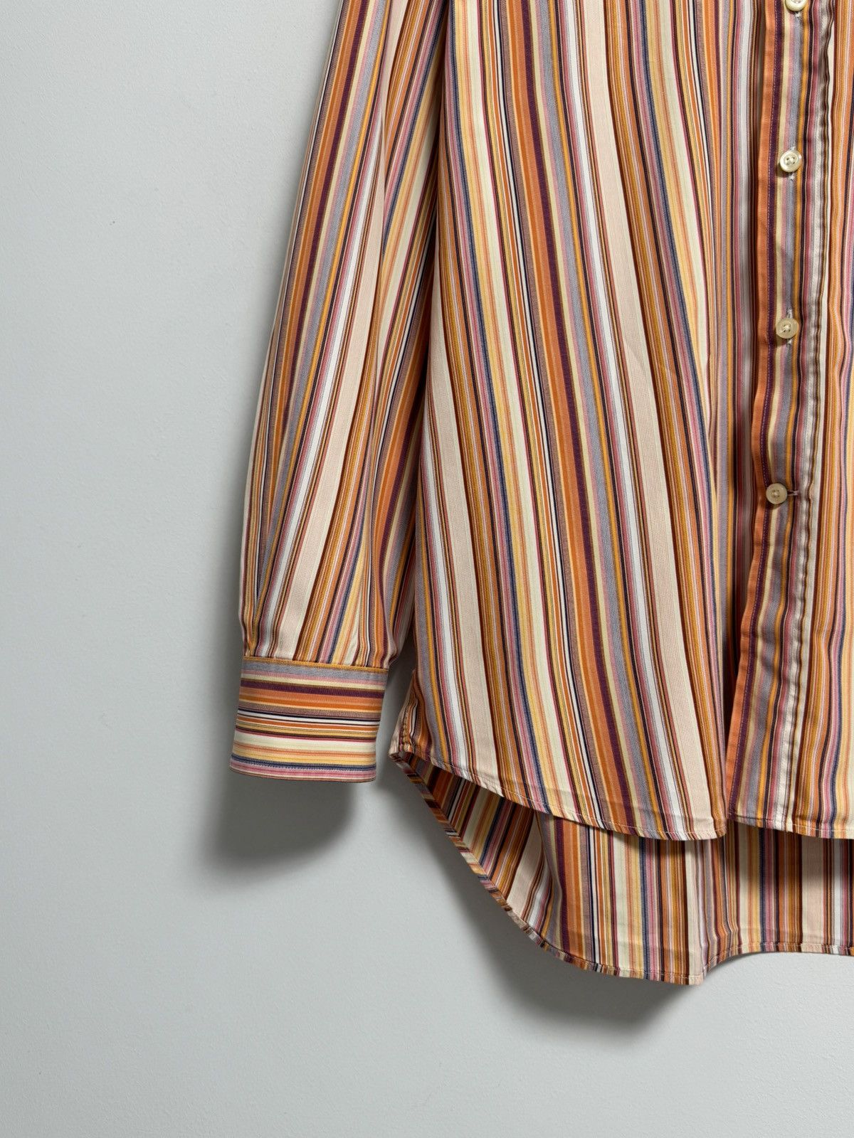 Canali Canali Button Up Shirt Luxury Hype Size US L / EU 52-54 / 3 - 4 Thumbnail