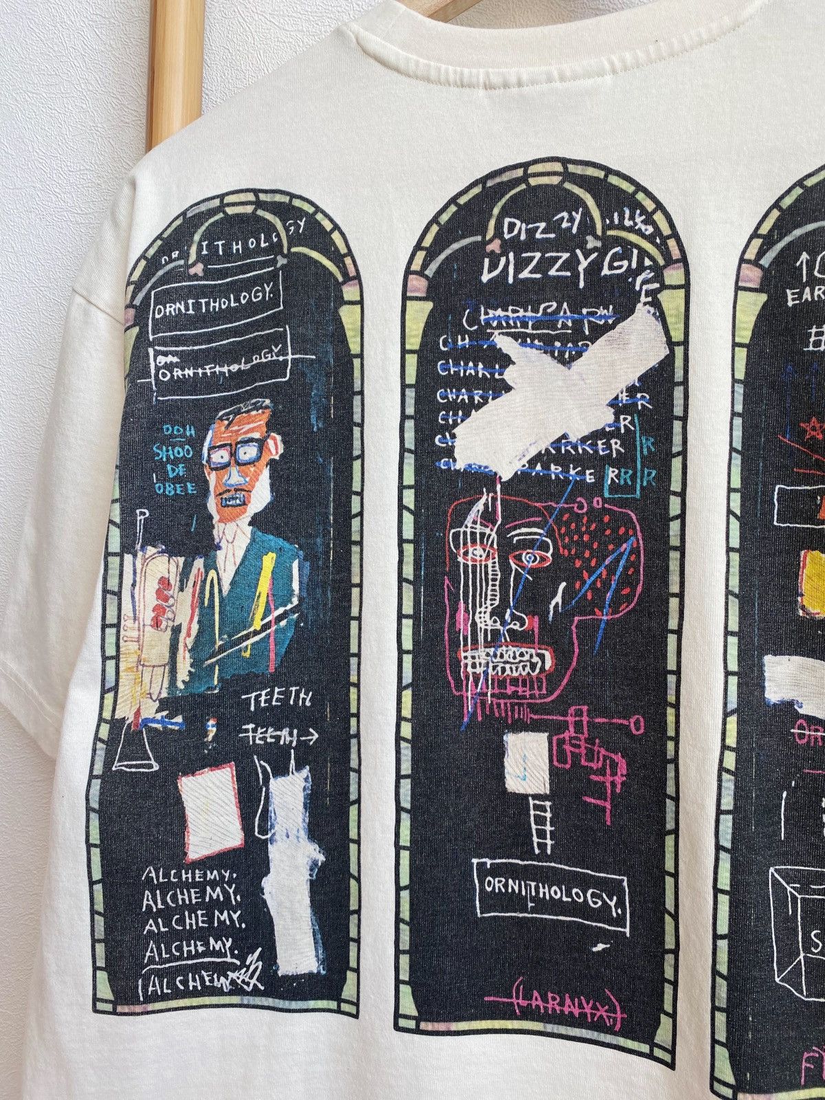H&M × Jean-Michel Basquiat × Who Decides War WHO DECIDES WAR x BASQUIAT x H&M RELAXED FIT COTTON T-SHIRT Size US M / EU 48-50 / 2 - 13 Thumbnail