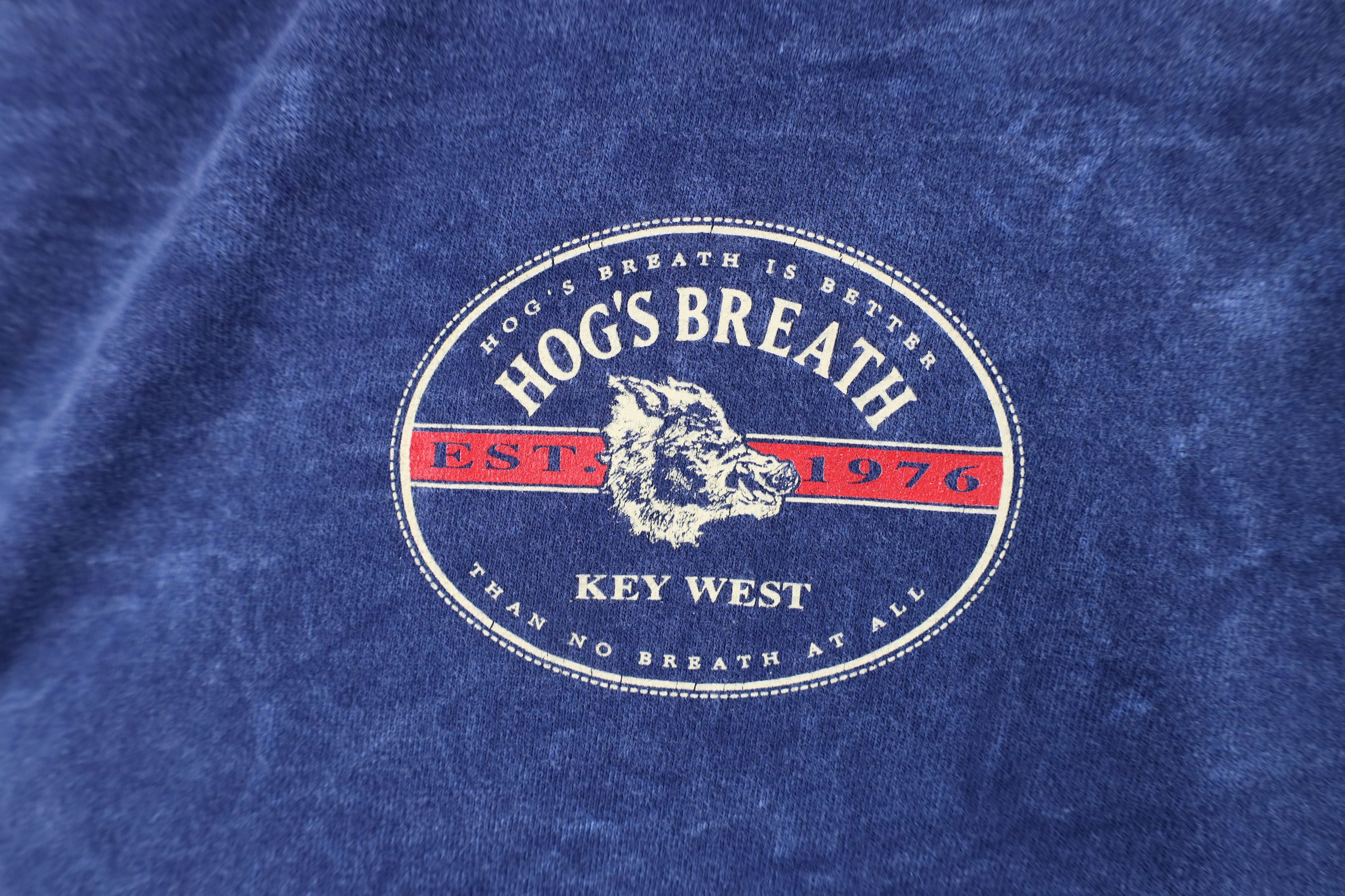 Vintage Vintage 90s Streetwear Wash Hogs Breath Saloon T-Shirt USA Size US M / EU 48-50 / 2 - 4 Thumbnail