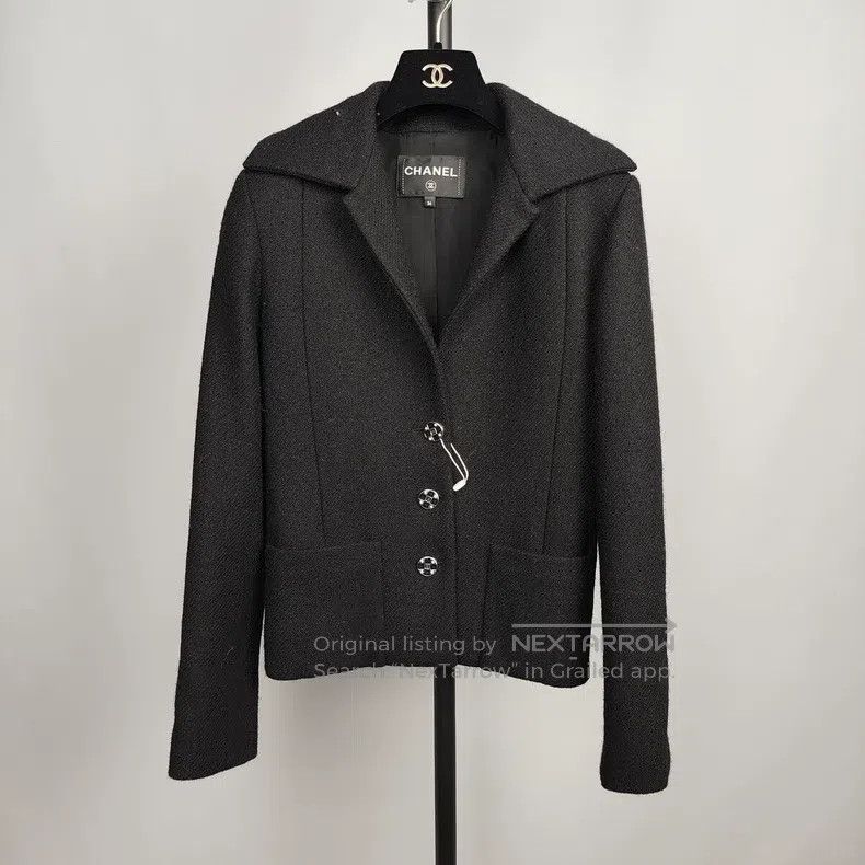 Chanel 22A black coat