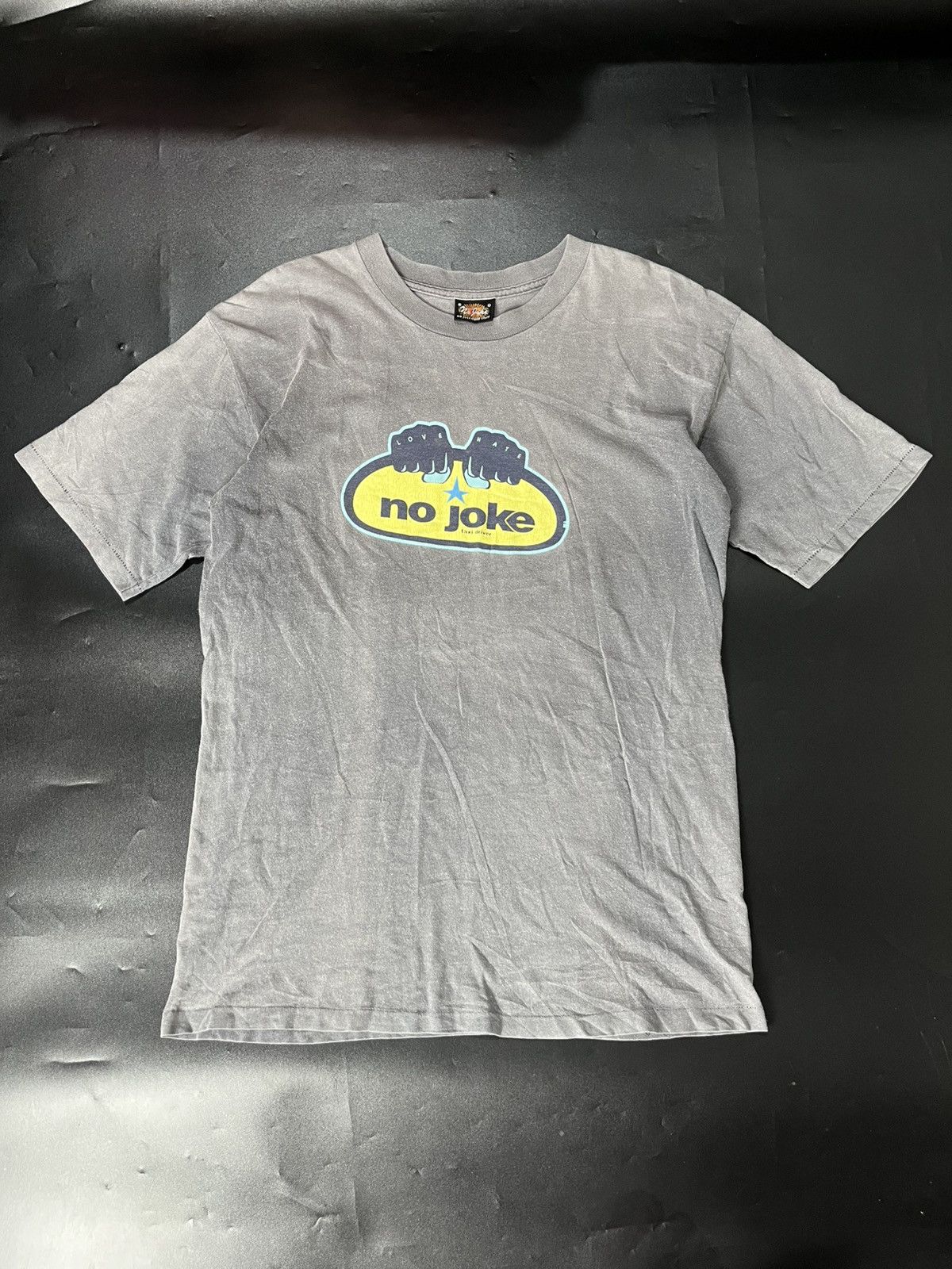 Thrasher × Vintage No Joke Skateboards Hate Love Faded Size US M / EU 48-50 / 2 - 1 Thumbnail