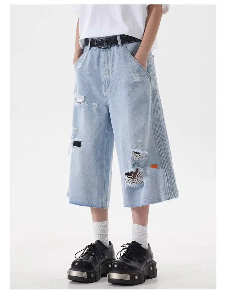 Designer × Japanese Brand Vintage Casual Loose Harajuku Shorts Size US 31 - 3 Thumbnail