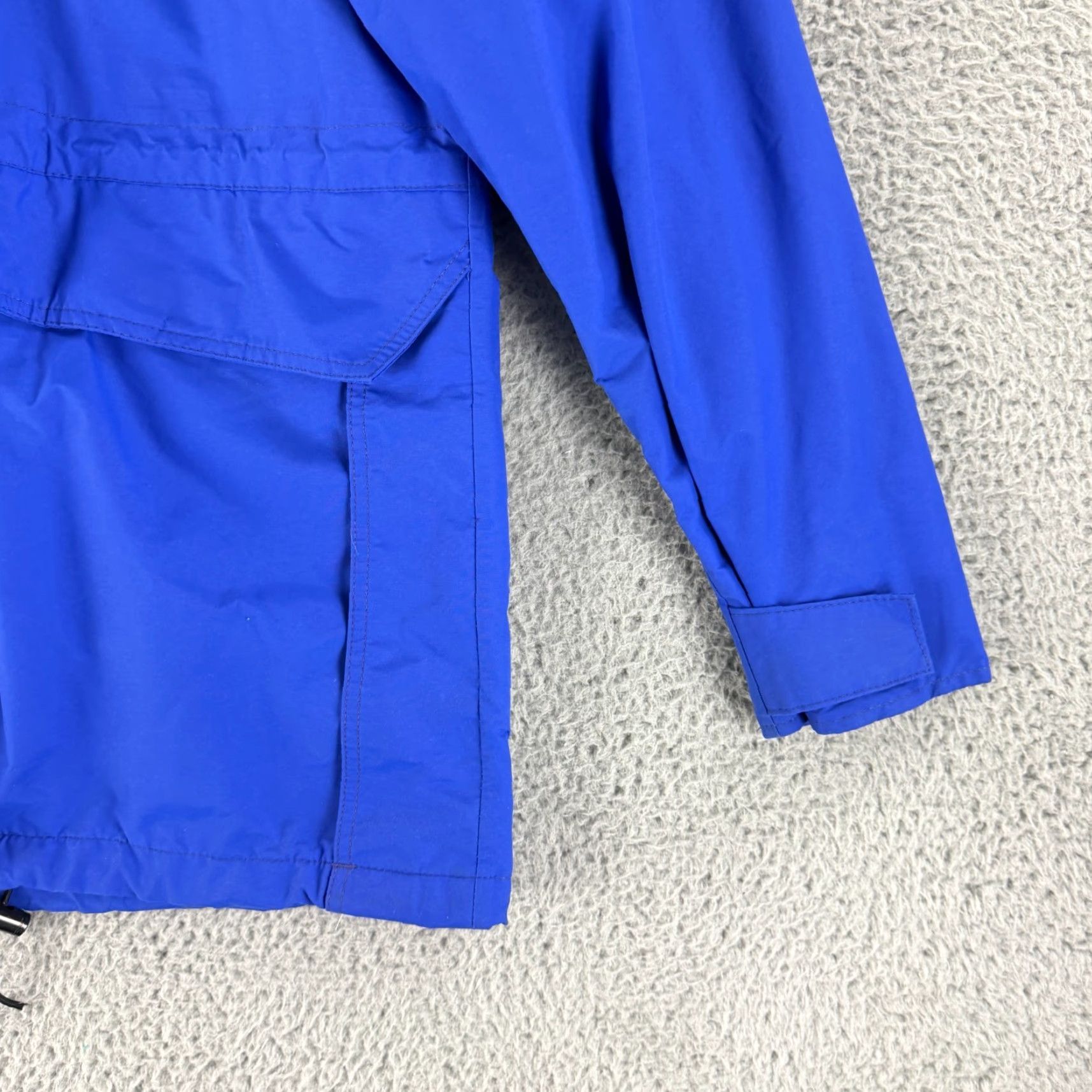 Vintage REI Gore-Tex Rain Jacket Mens Medium Blue Vintage Long Sleeve Hood Snap Button Jacket Size US M / EU 48-50 / 2 - 4 Thumbnail