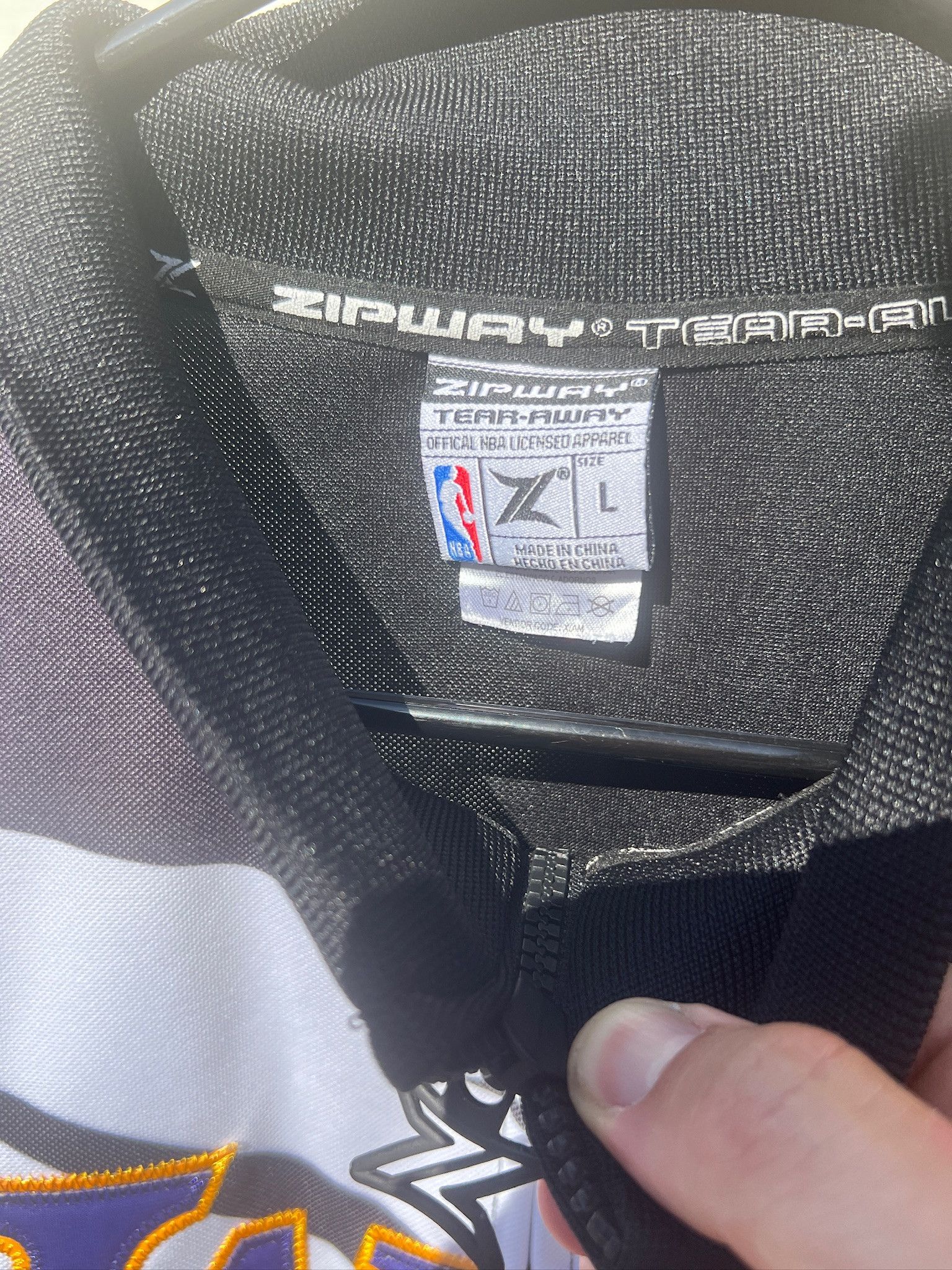 Other Zipway Lakers Warm-Up Jacket Size US L / EU 52-54 / 3 - 2 Thumbnail