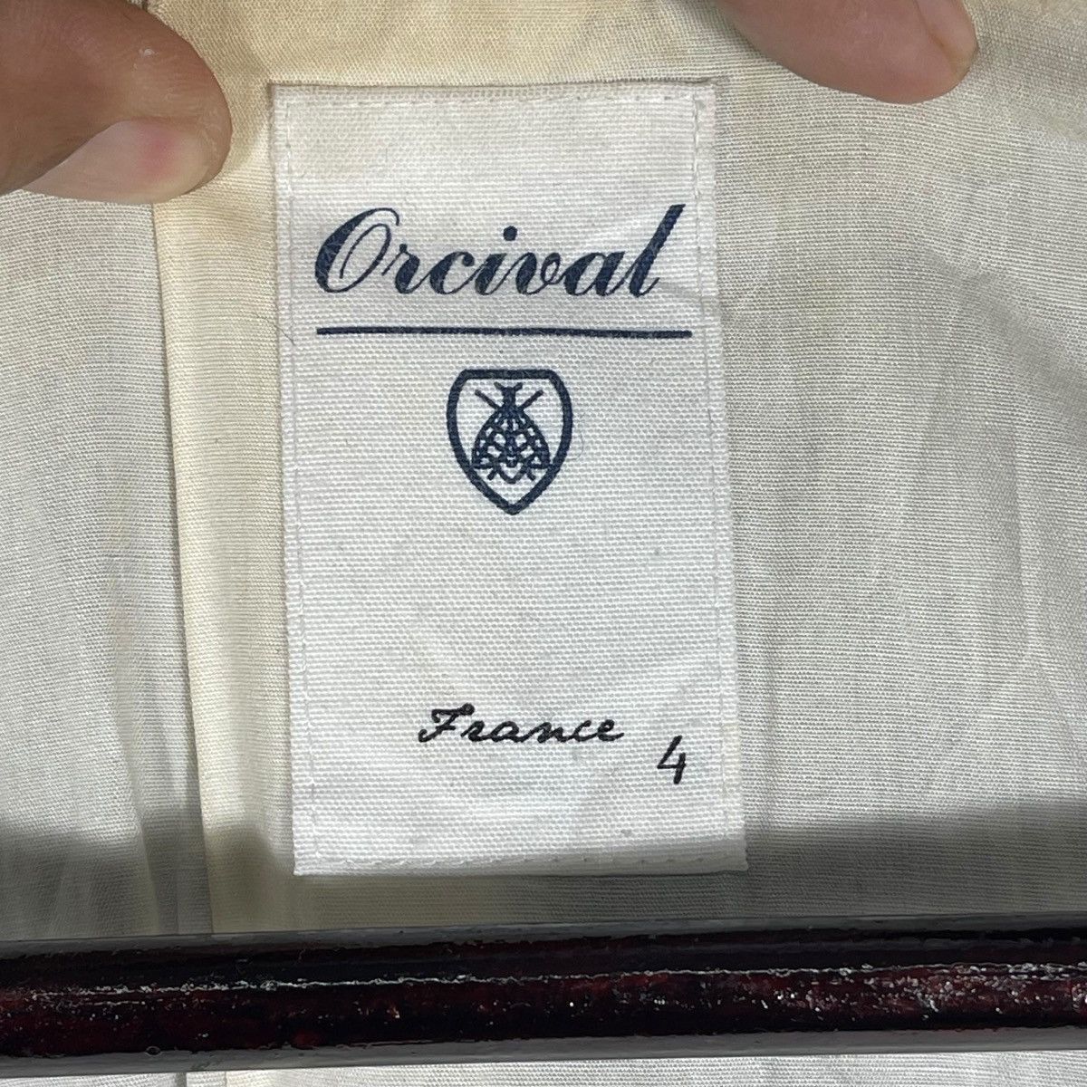 Orcival Vintage ORCIVAL France Wool Pea Coat Jacket Size US L / EU 52-54 / 3 - 11 Thumbnail