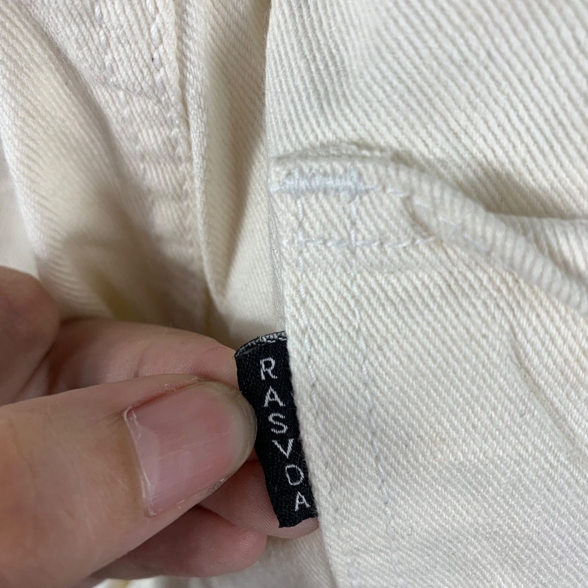 Designer × Japanese Brand RASVOA bowknot knee design baggy wide pants Size US 28 / EU 44 - 19 Thumbnail