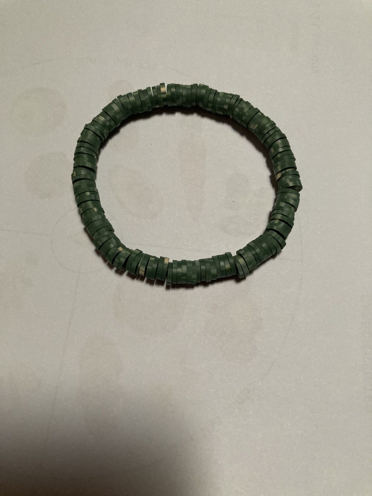 Other Khaki coloured heishi beaded bracelet Size ONE SIZE - 1 Preview