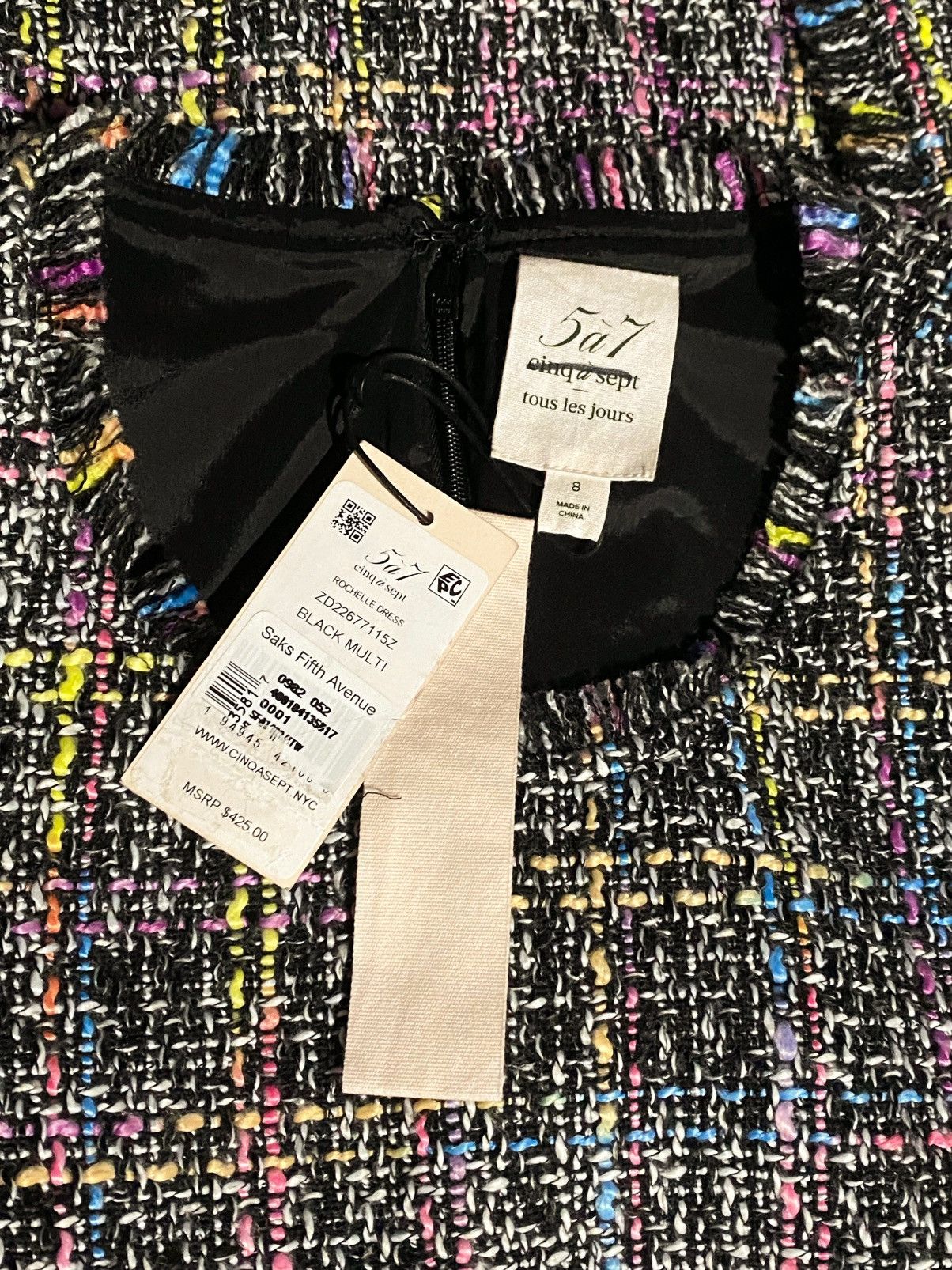 Cinq a Sept Cinq à Sept Rochelle Belted Tweed Minidress size 8 Size M / US 6-8 / IT 42-44 - 14 Thumbnail