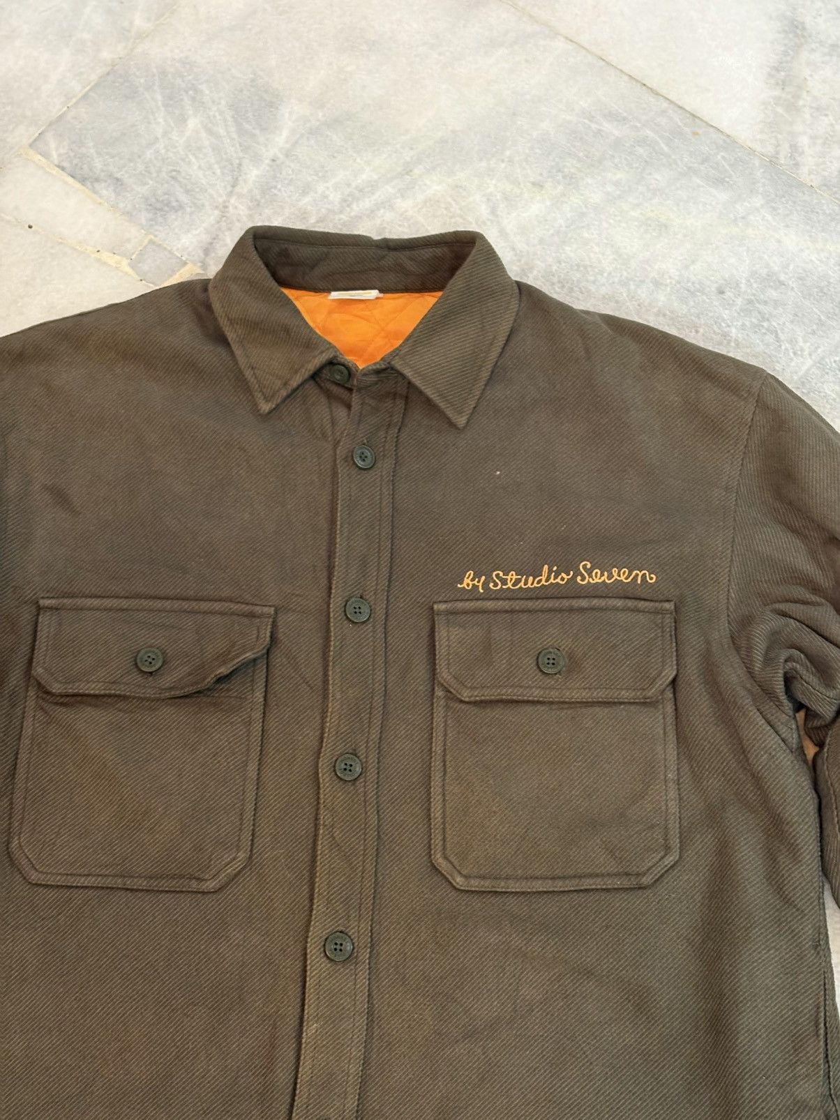 GU × Japanese Brand × Studio Seven Studio Seven 'Honest College' Oversize Shirt Size US XL / EU 56 / 4 - 9 Thumbnail