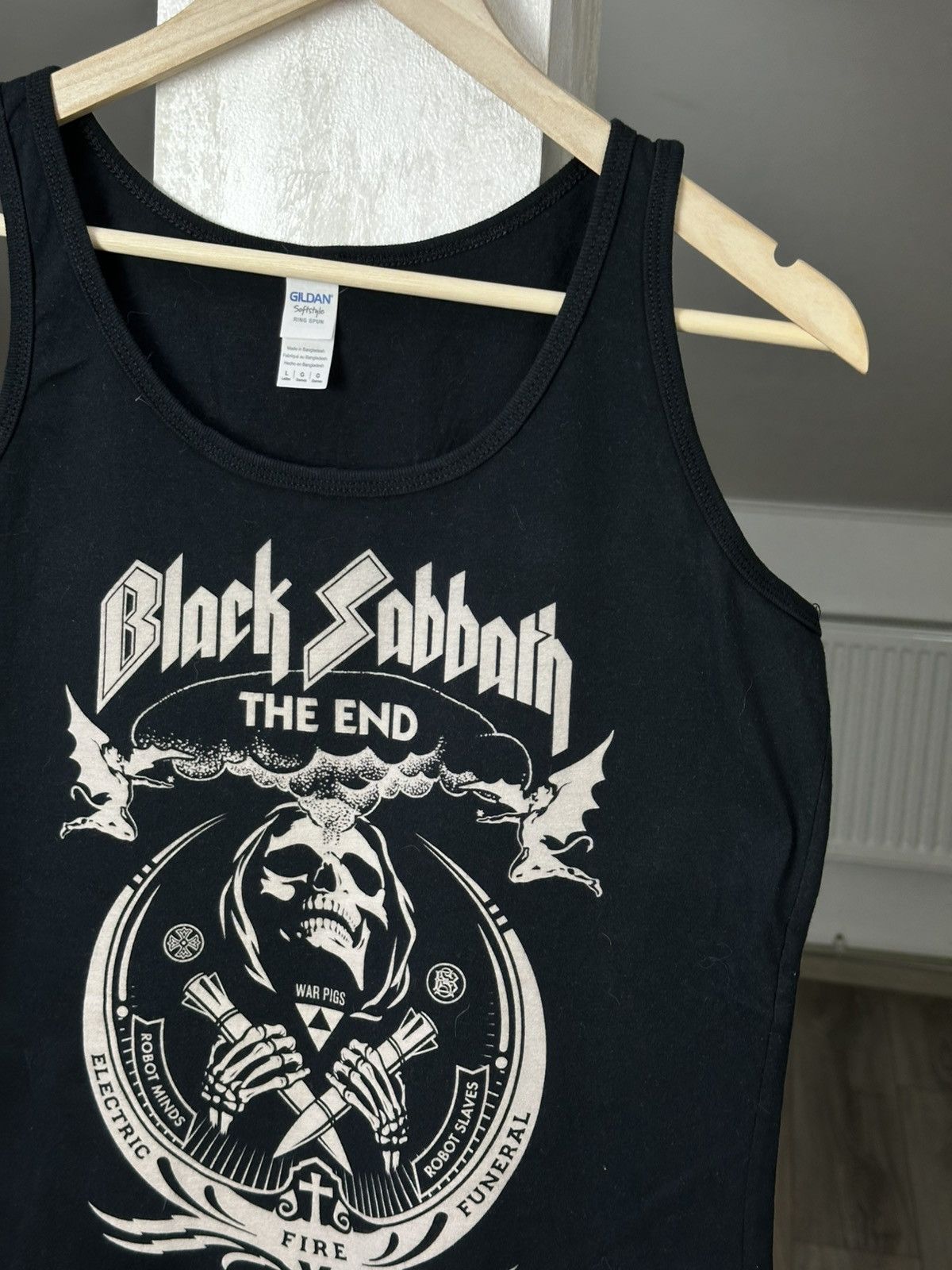 Band Tees Vintage Black Sabbath Sleeveless Top Skulls Size US S / EU 44-46 / 1 - 3 Thumbnail