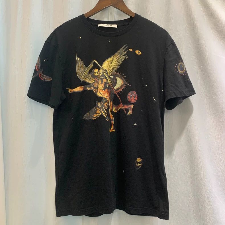 Givenchy Givenchy Short Sleeve T-shirt Black Printed Size US XL / EU 56 / 4 - 6 Thumbnail