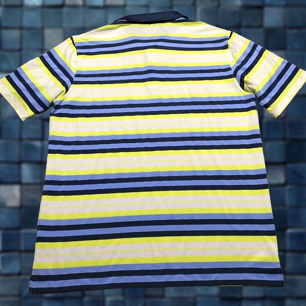 Nike Nike Golf Polo Shirt Mens Large Dri-Fit Multicolor Striped Short Sleeve Polo Size US L / EU 52-54 / 3 - 1 Thumbnail