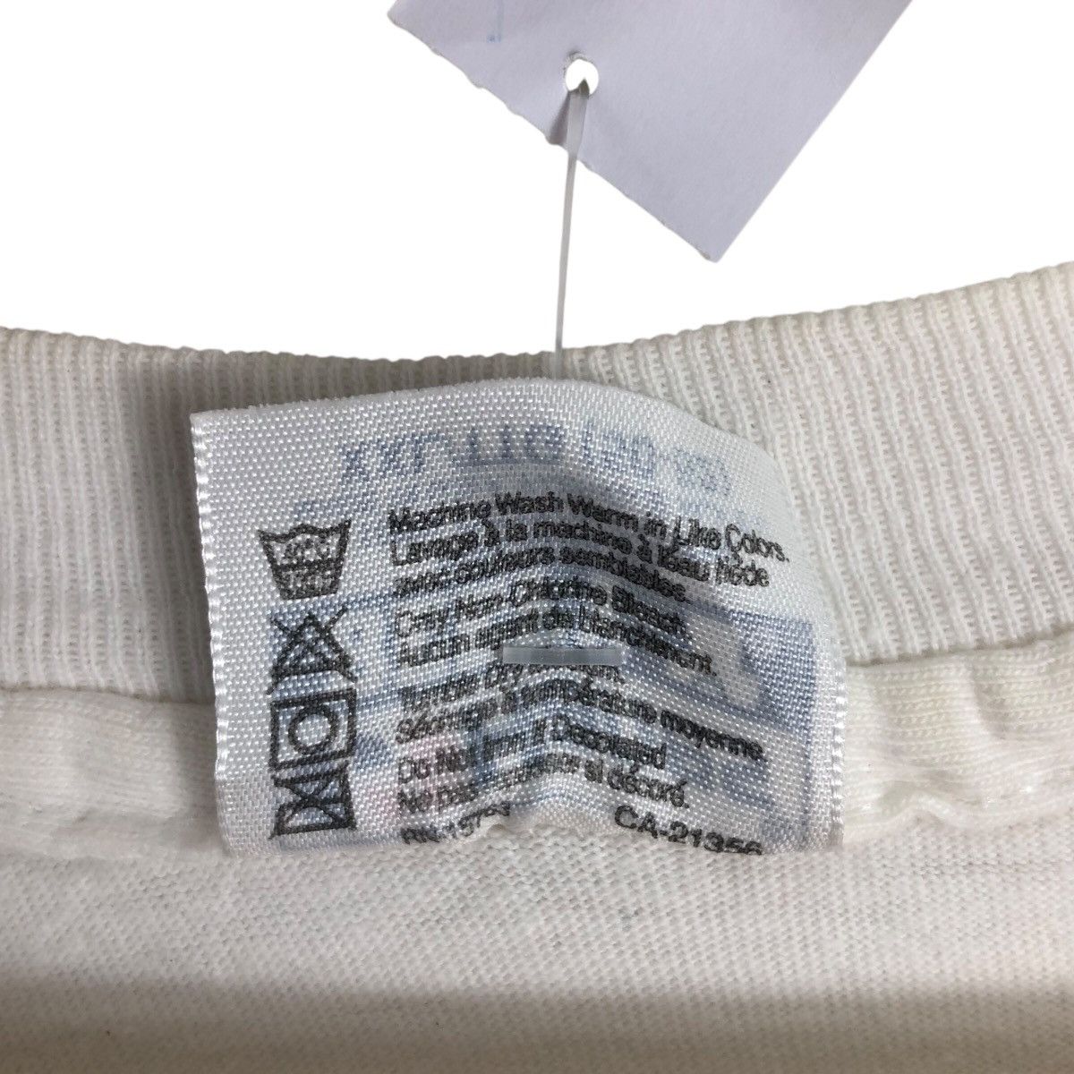 Vintage Vintage 80s KIKI SMITH Art My Head Is Full OfChildren TShirt Size US XXL / EU 58 / 5 - 6 Thumbnail