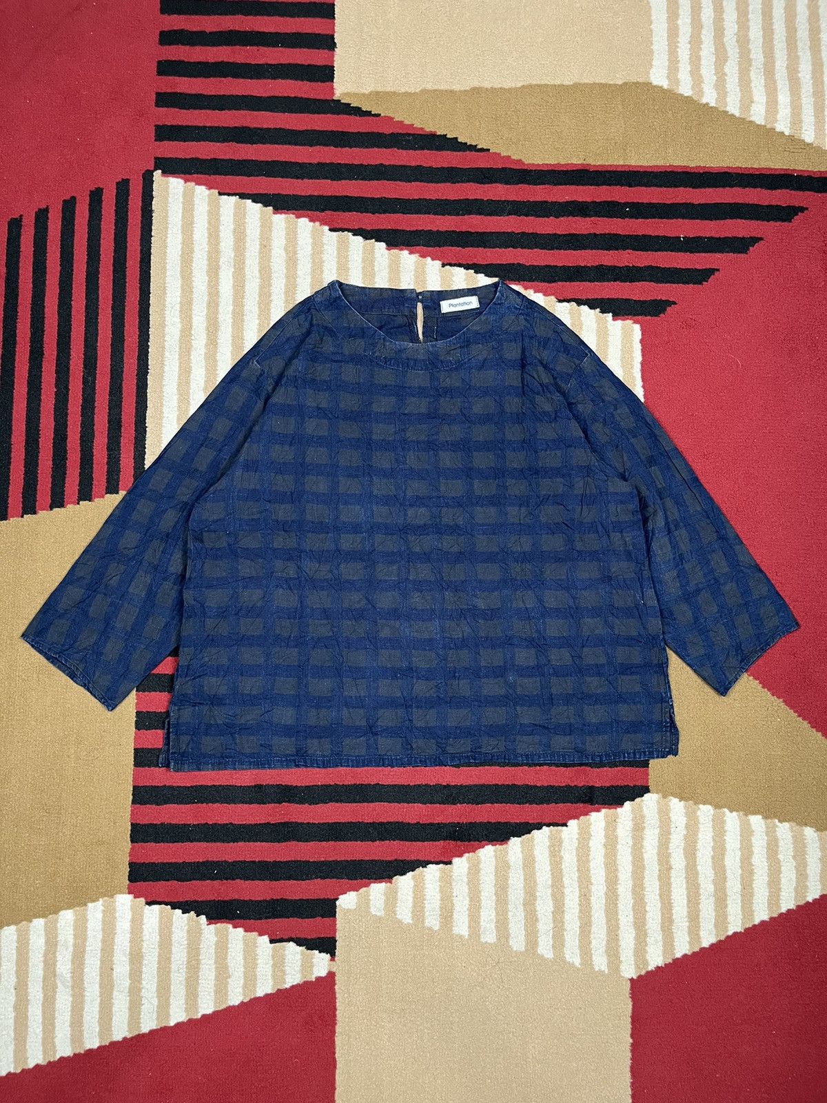 Issey Miyake Plantation By Issey Miyake Bluoses Size M / US 6-8 / IT 42-44 - 1 Thumbnail