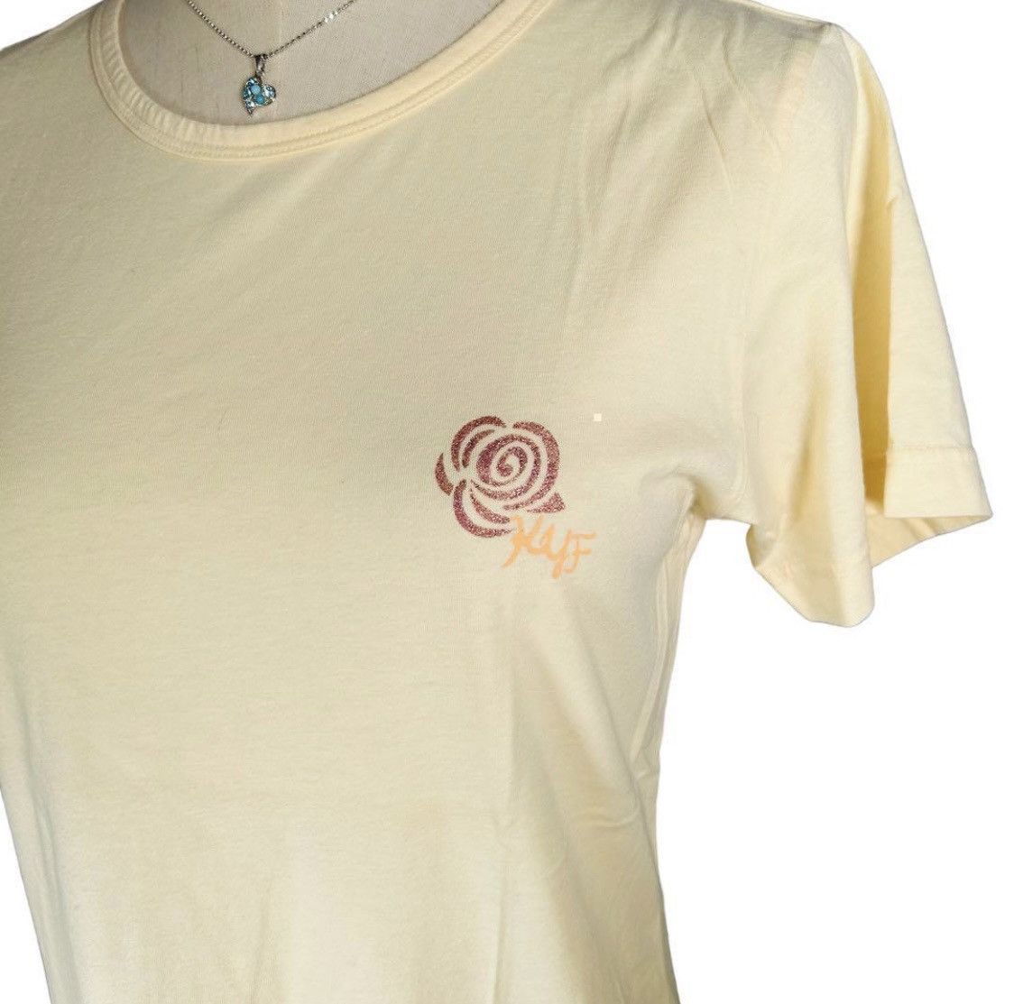 Kansai Yamamoto KANSAI YAMAMOTO FEMME Logo Print T-Shirt Yellow Women’s M Size M / US 6-8 / IT 42-44 - 6 Thumbnail