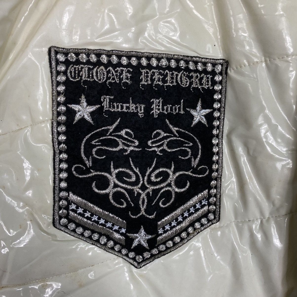 Hysteric Glamour 📌Love And Party Puffer Jacket Punk Design Biker Size US M / EU 48-50 / 2 - 21 Thumbnail