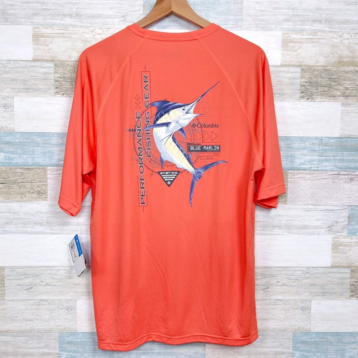 Columbia Columbia PFG Terminal Short Sleeve T Shirt Orange Mens M Size US M / EU 48-50 / 2 - 6 Thumbnail