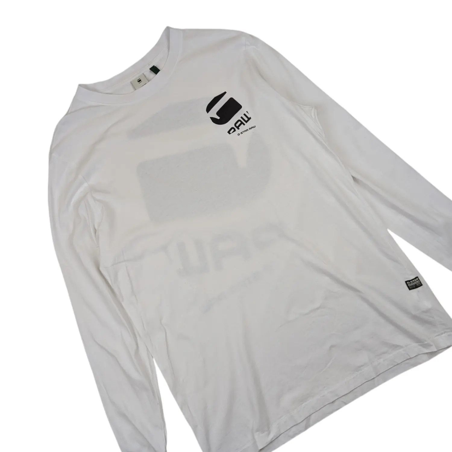 G-Star G-STAR RAW Big Logo Long Sleeve Shirt Size US L / EU 52-54 / 3 - 3 Thumbnail
