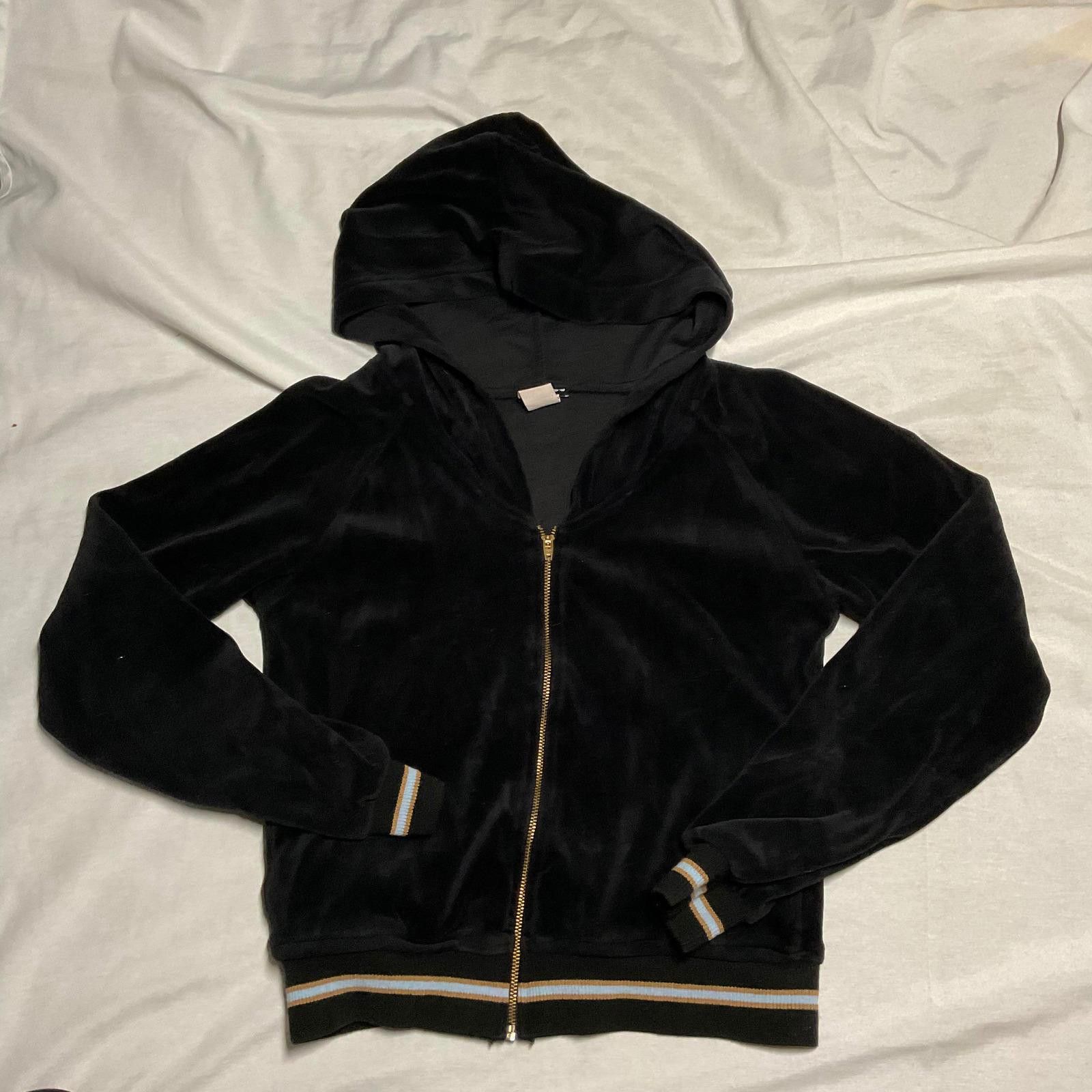 Other black velour zip up Size M / US 6-8 / IT 42-44 - 1 Thumbnail