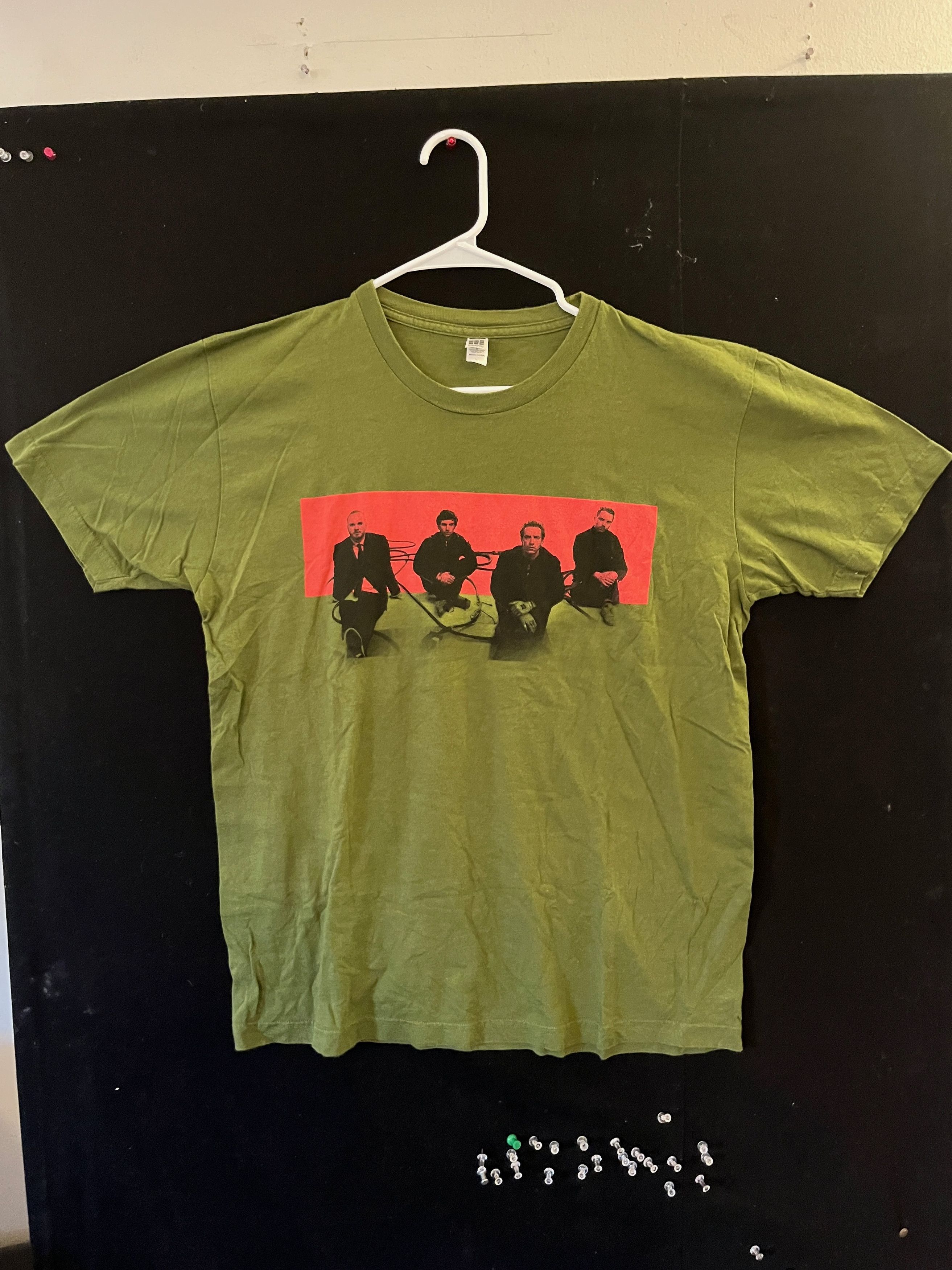 Vintage VINTAGE COLDPLAY 2005 TOUR SHIRT Size US L / EU 52-54 / 3 - 1 Thumbnail