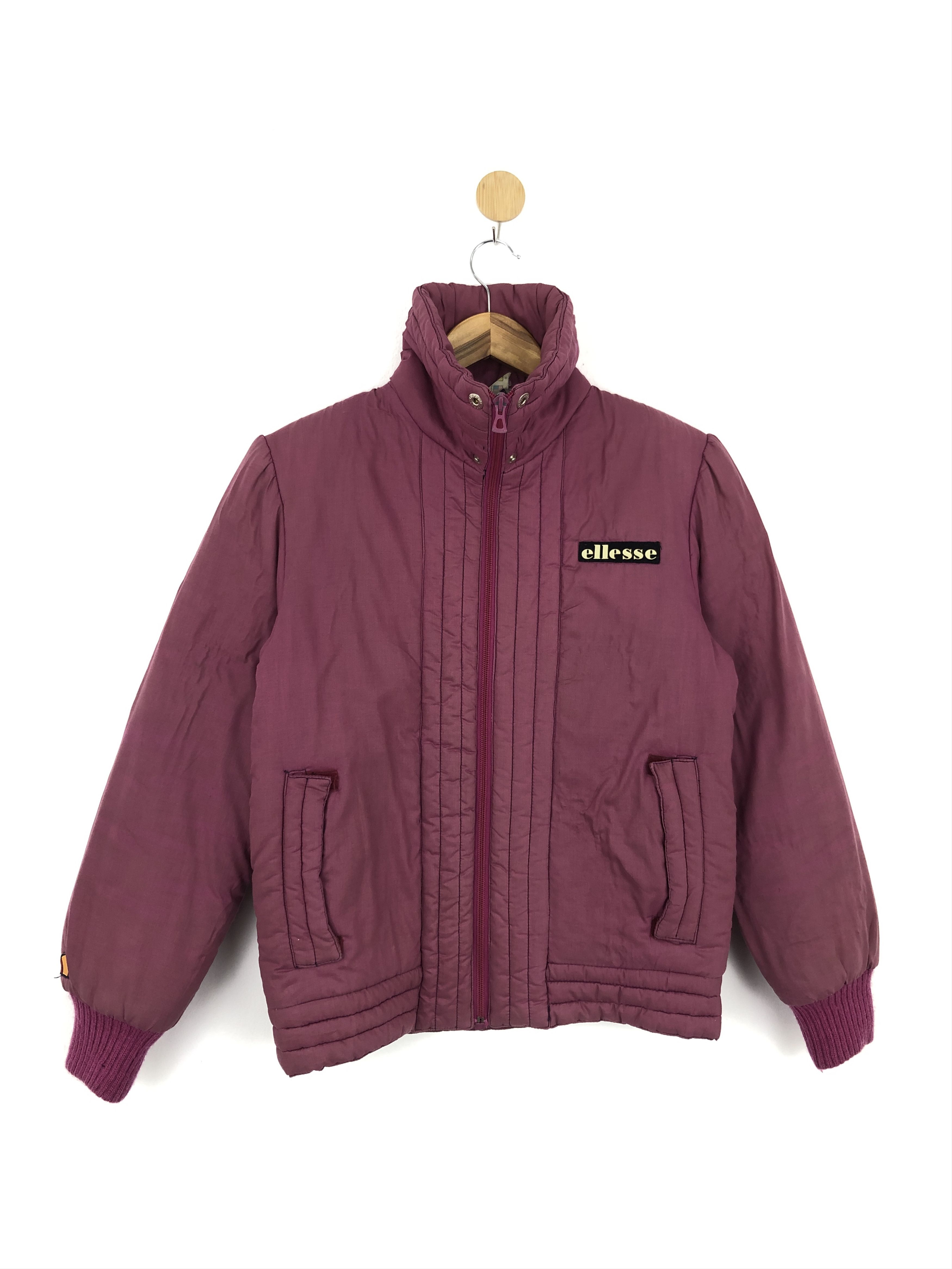 Ellesse Vintage Ellesse Bomber Puffer Jacket MJ0009 Size US S / EU 44-46 / 1 - 1 Thumbnail