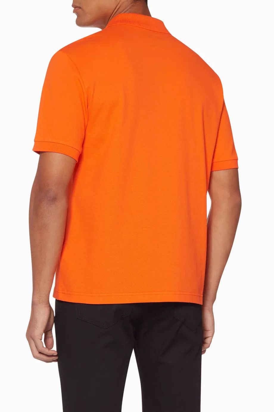 Moschino o1y0225 Logo Polo Shirt in Orange Size US XL / EU 56 / 4 - 3 Thumbnail