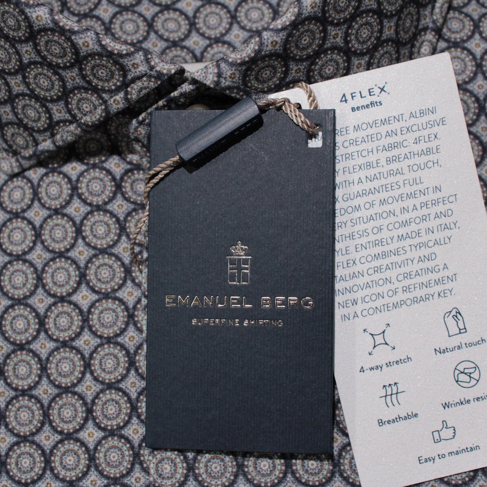 Other Emanuel Berg New with tags Shirt Size L US In Gray Size US L / EU 52-54 / 3 - 3 Thumbnail