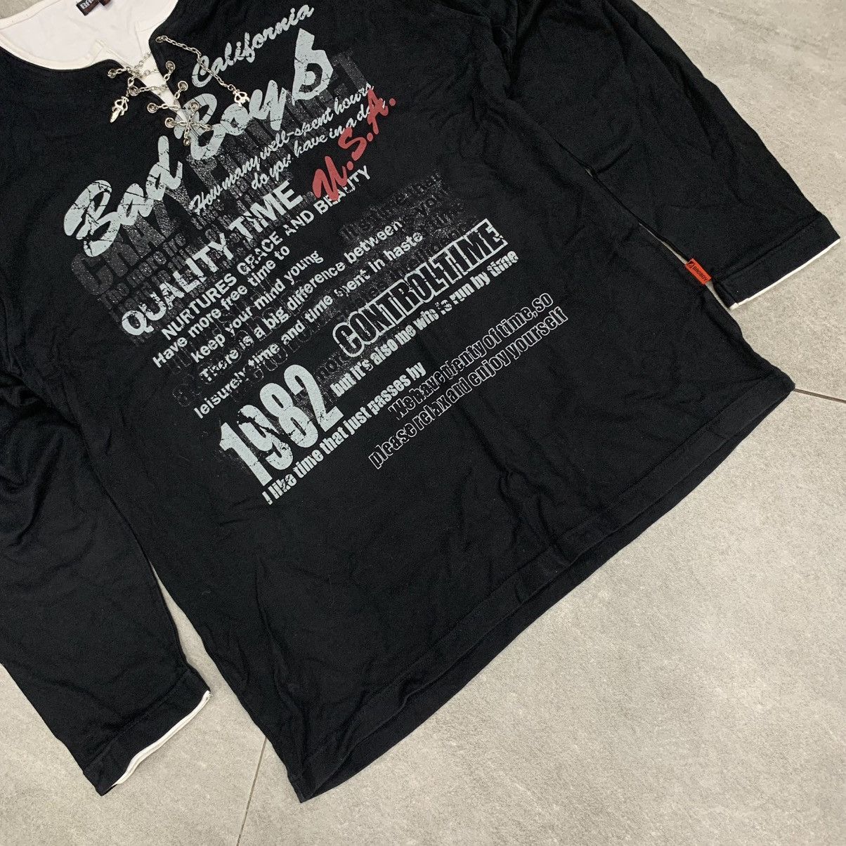 Japanese Brand Vintage Badboy Longsleeve Size US XL / EU 56 / 4 - 3 Thumbnail