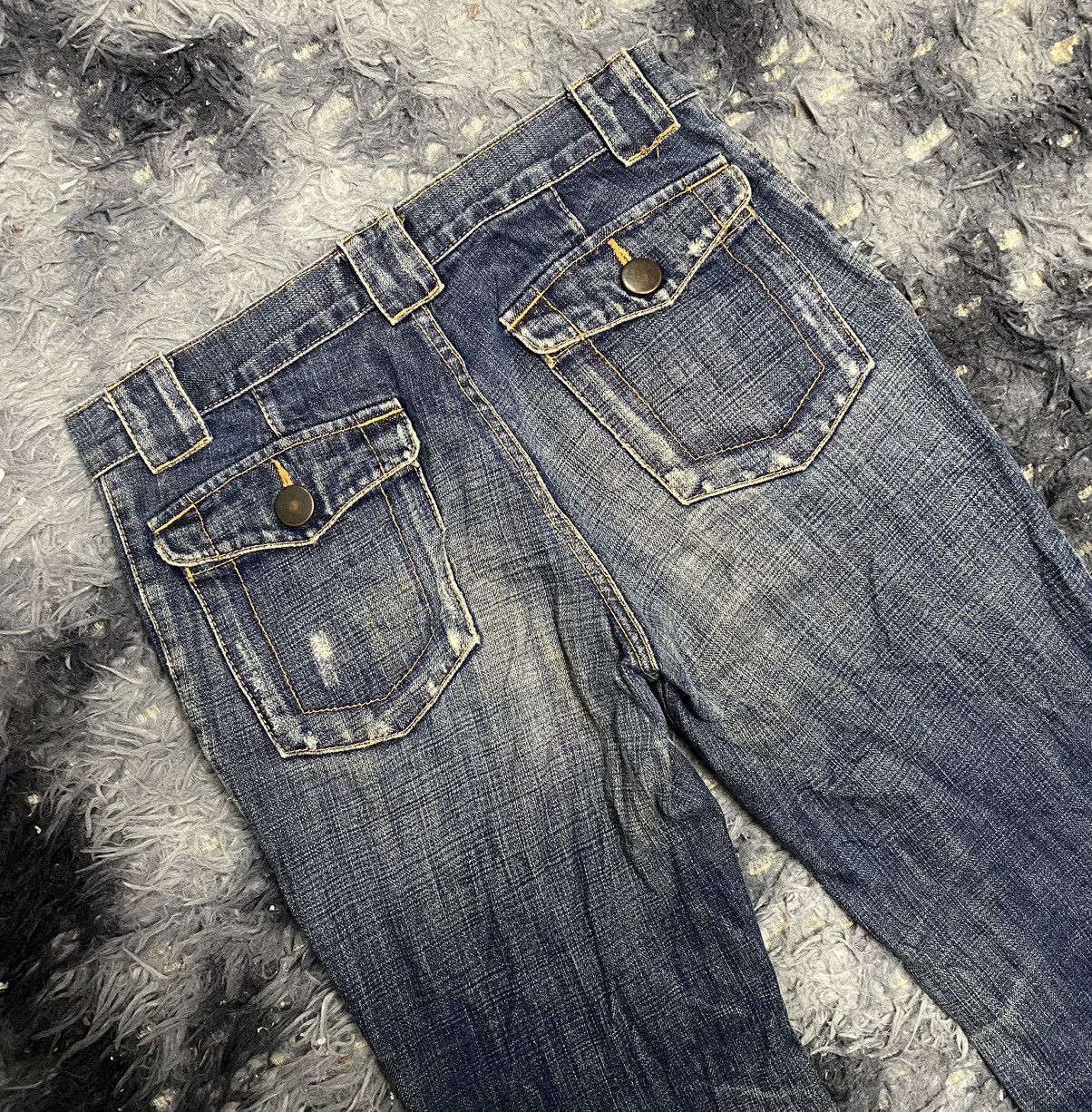CDG by Comme des Garcons Vintage Tricot Comme Des Garçons Bootcut Jeans Size 28" / US 6 / IT 42 - 7 Thumbnail