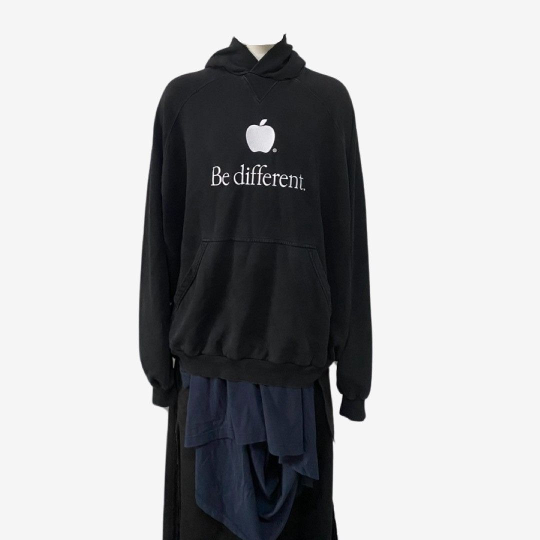 Balenciaga *RARE* Balenciaga AW22 Be Different Hoodie SZ.1 Size US S / EU 44-46 / 1 - 4 Thumbnail