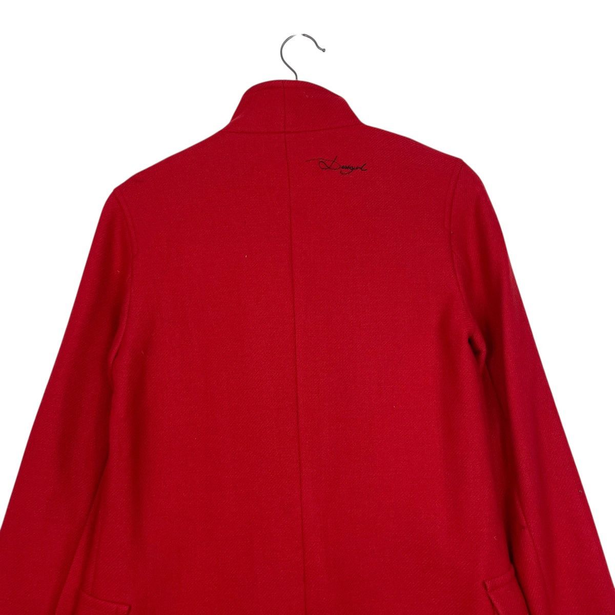 Desigual Desigual Red Flower Coat Size S / US 4 / IT 40 - 8 Thumbnail